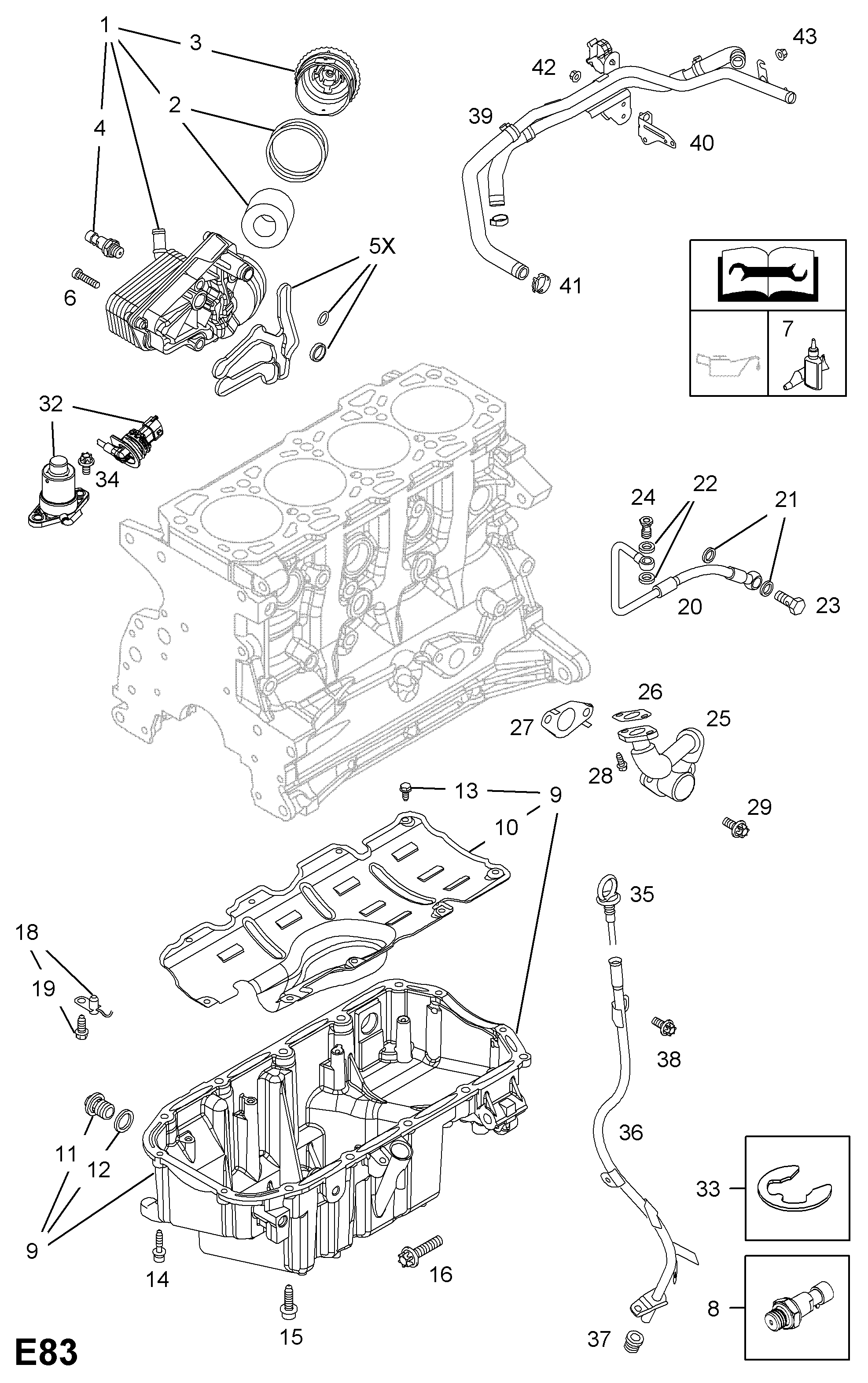 Opel 6 52 950 - Різьбова пробка, масляний піддон avtolavka.club