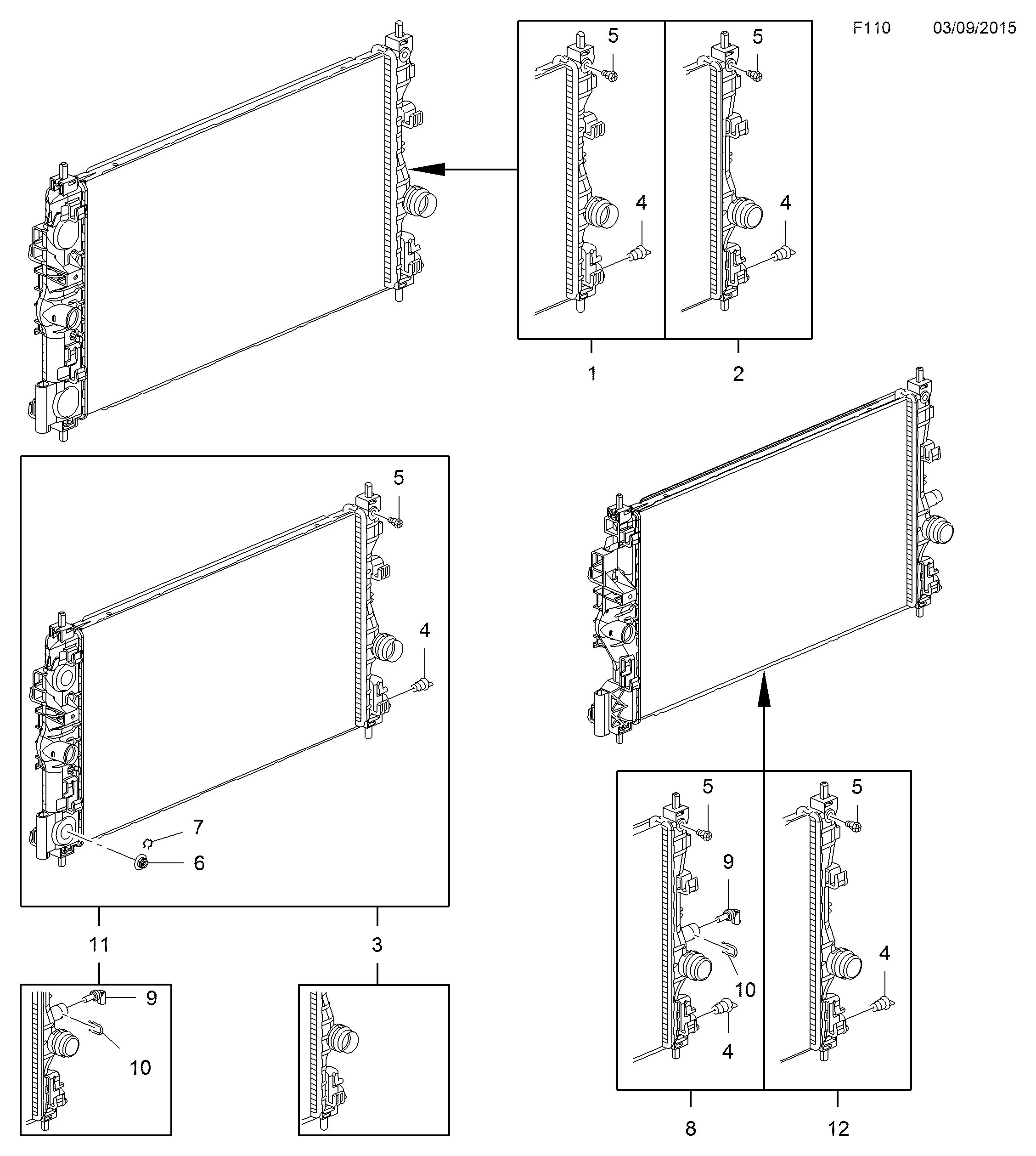 Vauxhall 13480872 - Радіатор, охолодження двигуна avtolavka.club