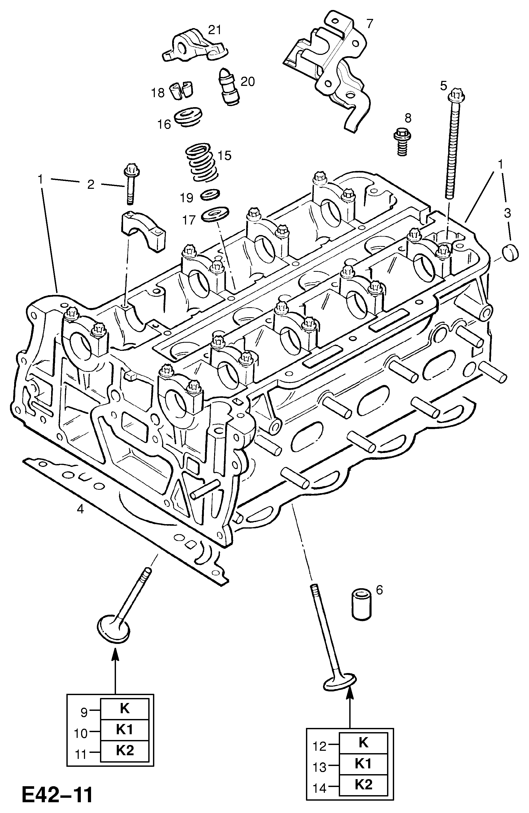 Opel 641365 - Випускний клапан avtolavka.club