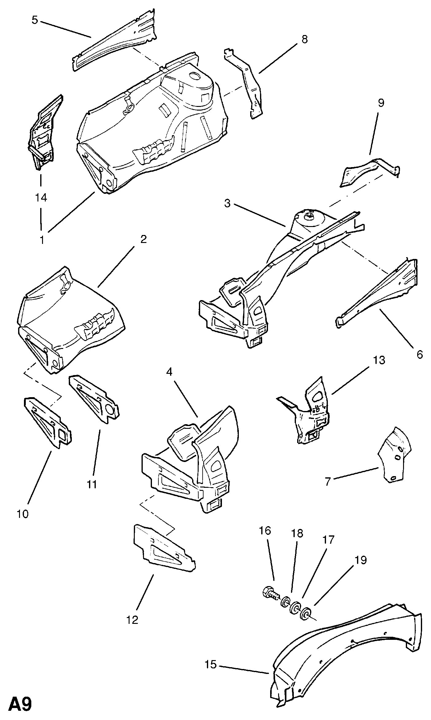 AKRON 1110322 - GUSSET, WHEELHOUSE, RH (NLS.- NO REPLACEMENT PART) avtolavka.club