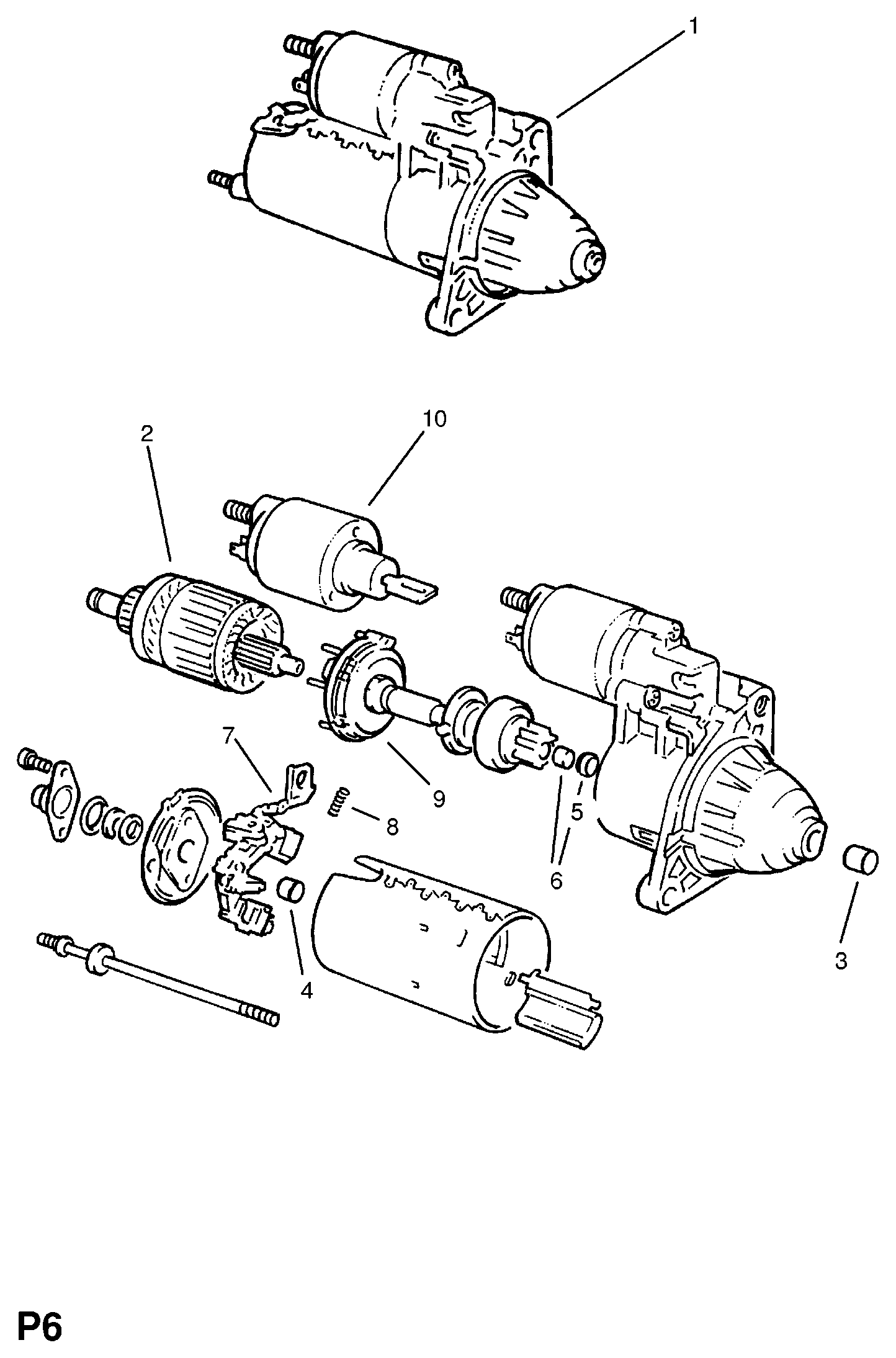 Vauxhall 12 02 135 - Стартер avtolavka.club