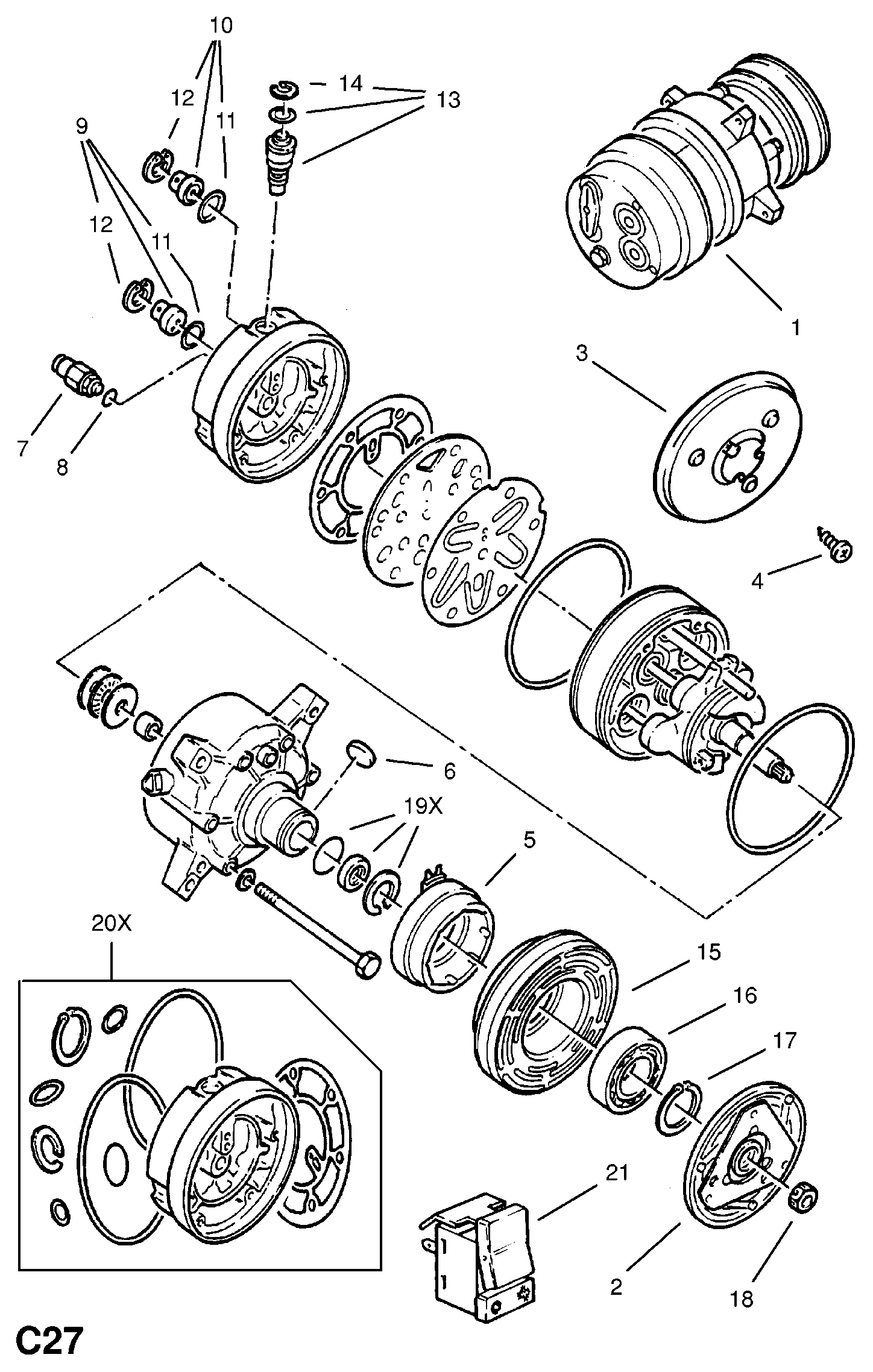 Vauxhall 1854680 - Теплообмінник, опалення салону avtolavka.club