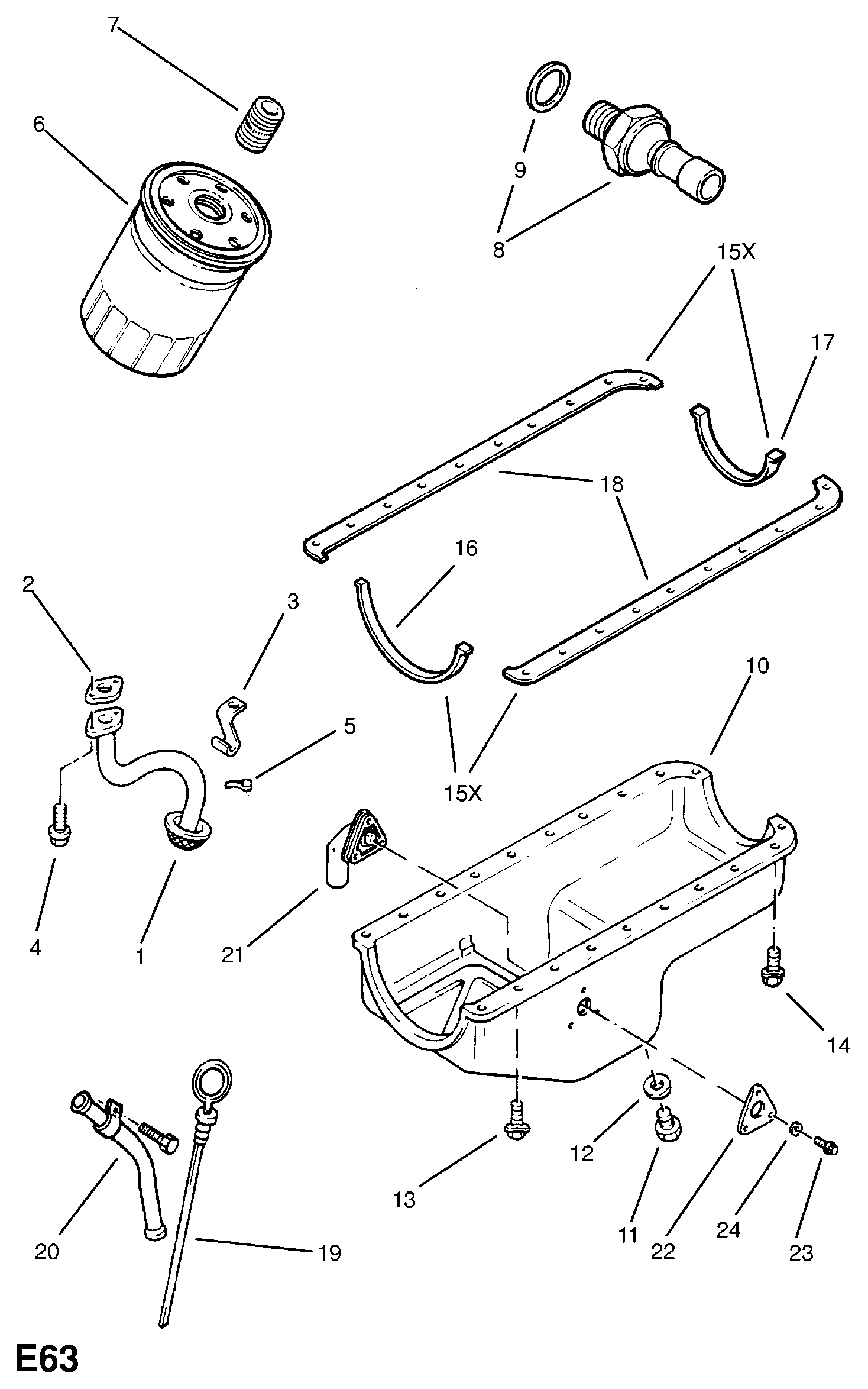 Opel 650383 - Масляний фільтр avtolavka.club