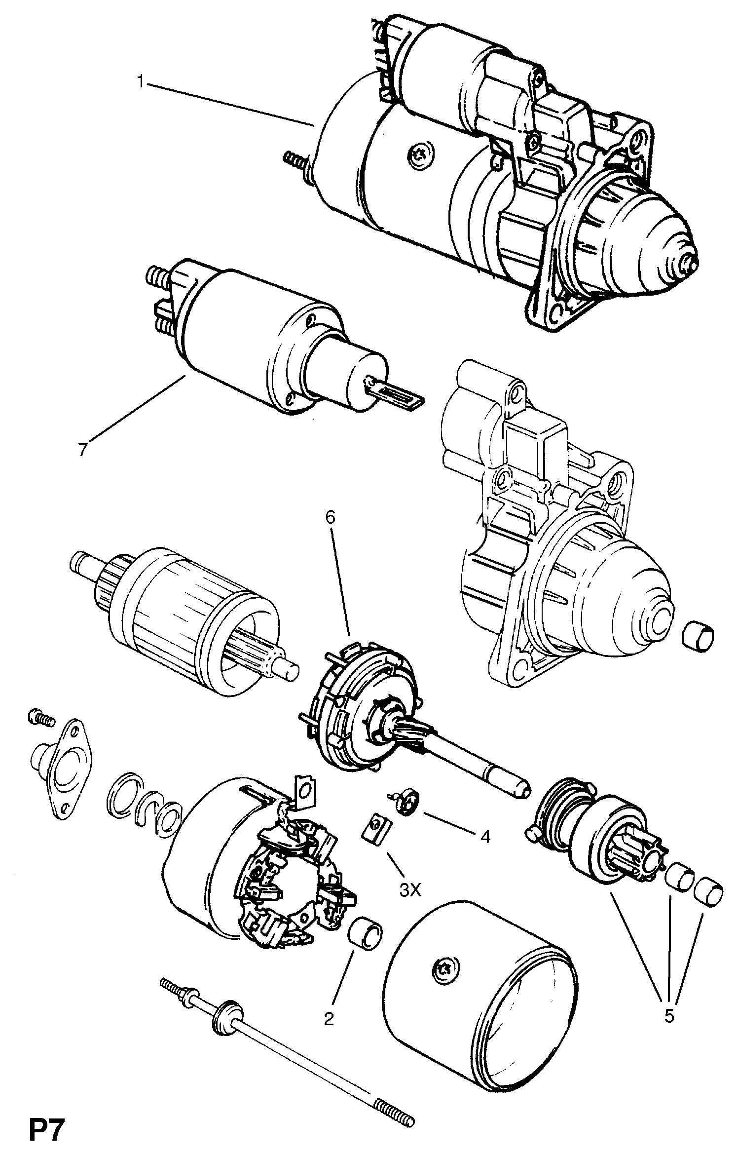 Vauxhall 1202960 - Стартер avtolavka.club