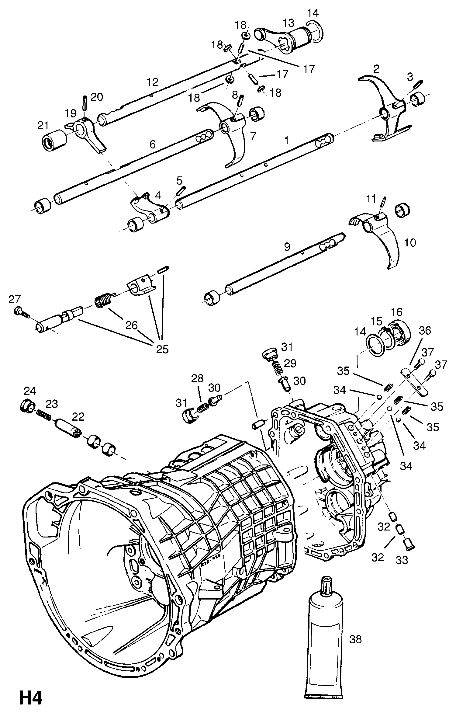 Vauxhall 761661 - Ущільнене кільце, ступінчаста коробка передач avtolavka.club