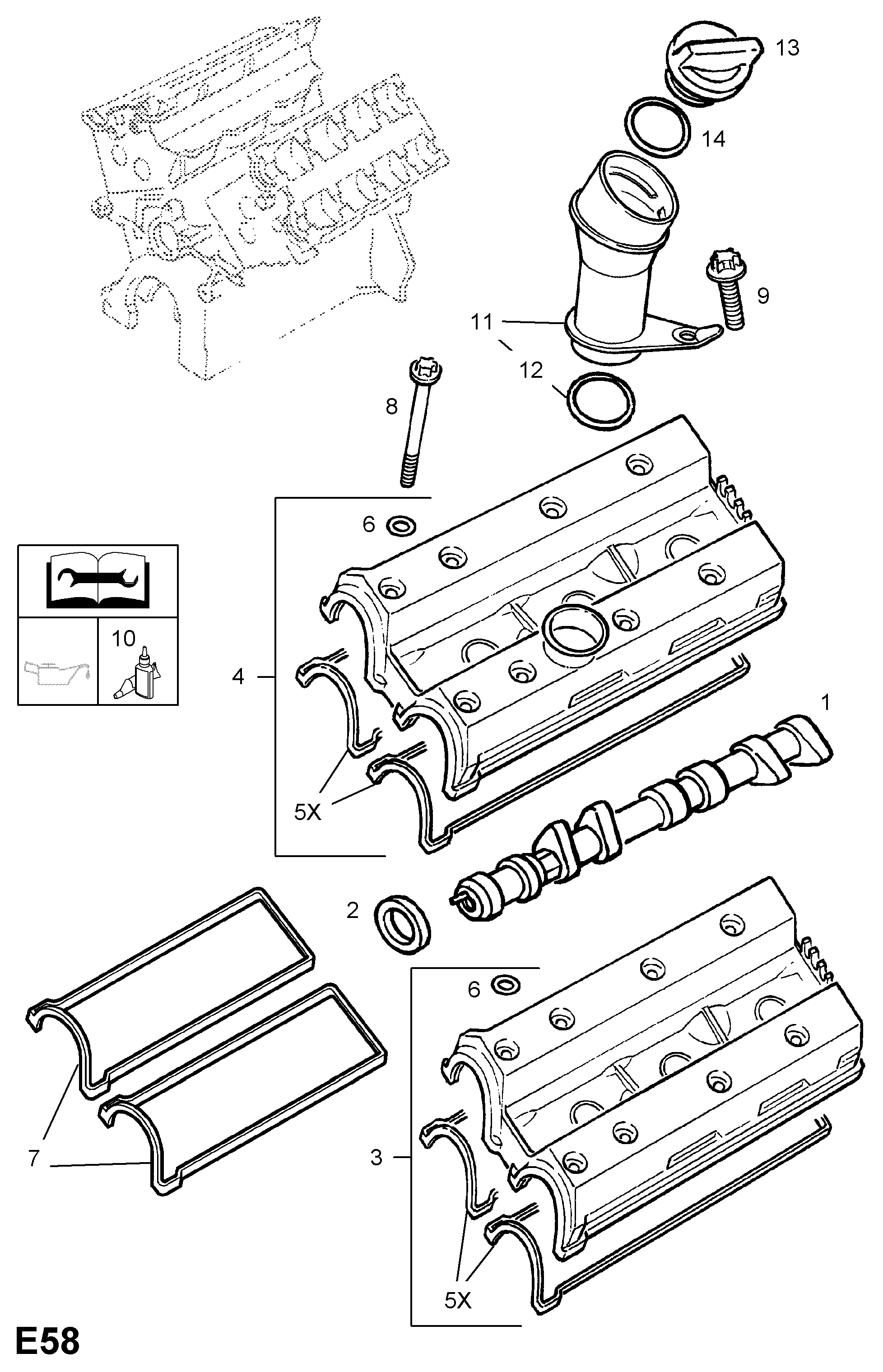 Opel 56 36 013 - Шток avtolavka.club