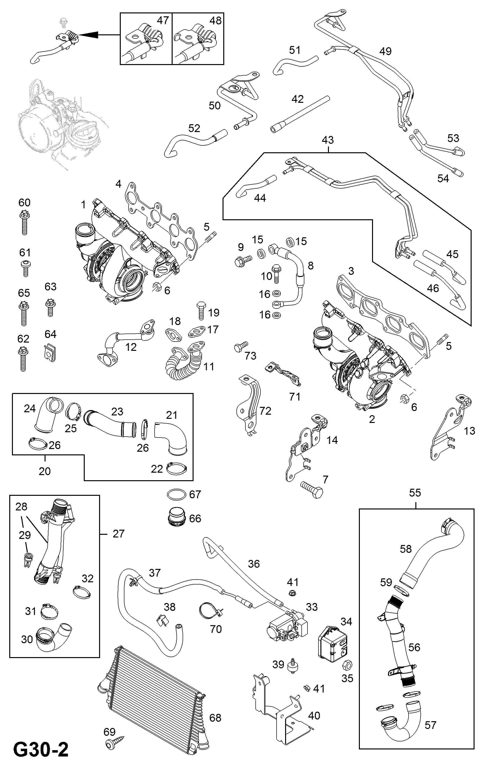 Opel 860129 - Компресор, наддув avtolavka.club