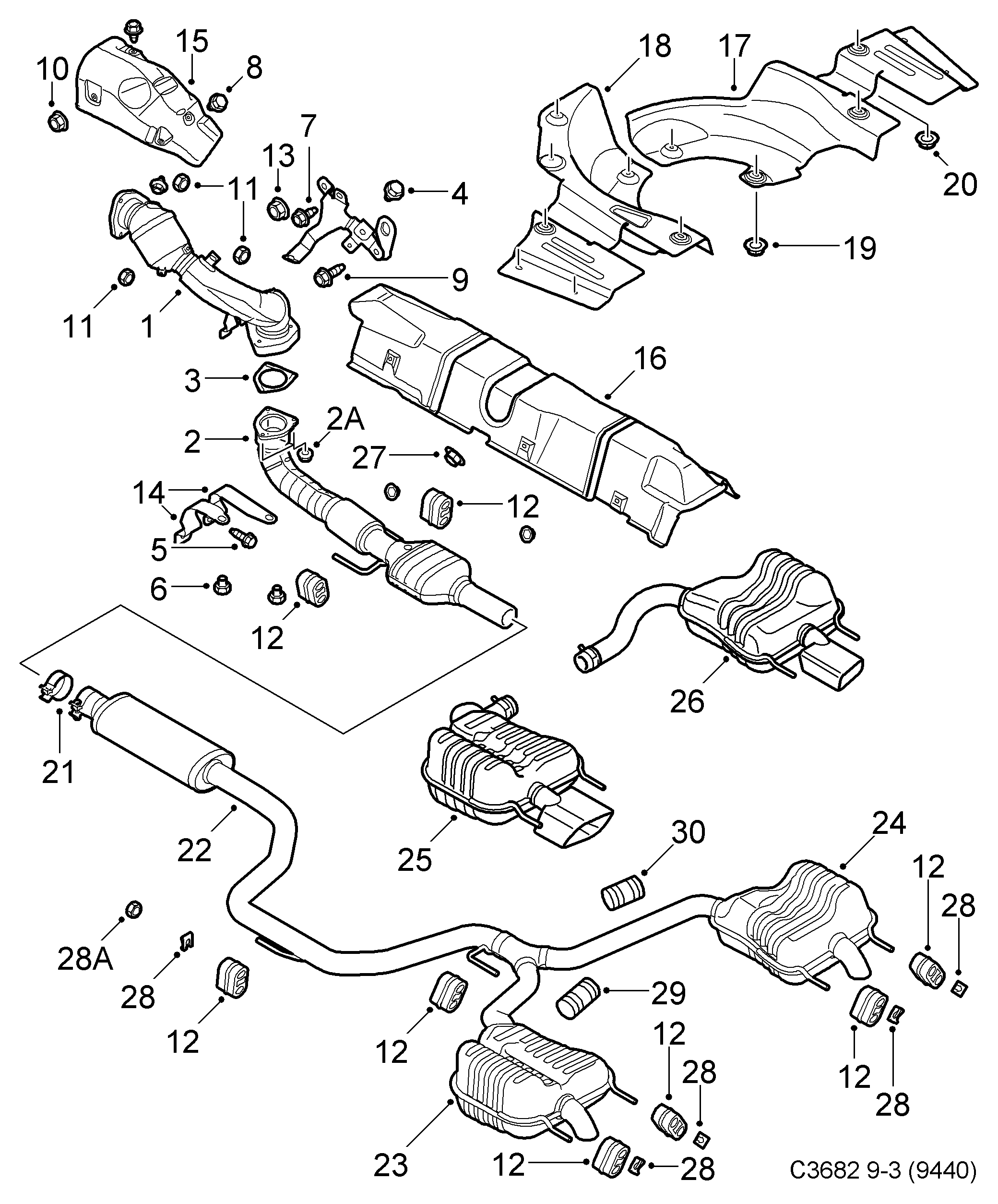 Opel 90466668 - Втулка, стабілізатор avtolavka.club