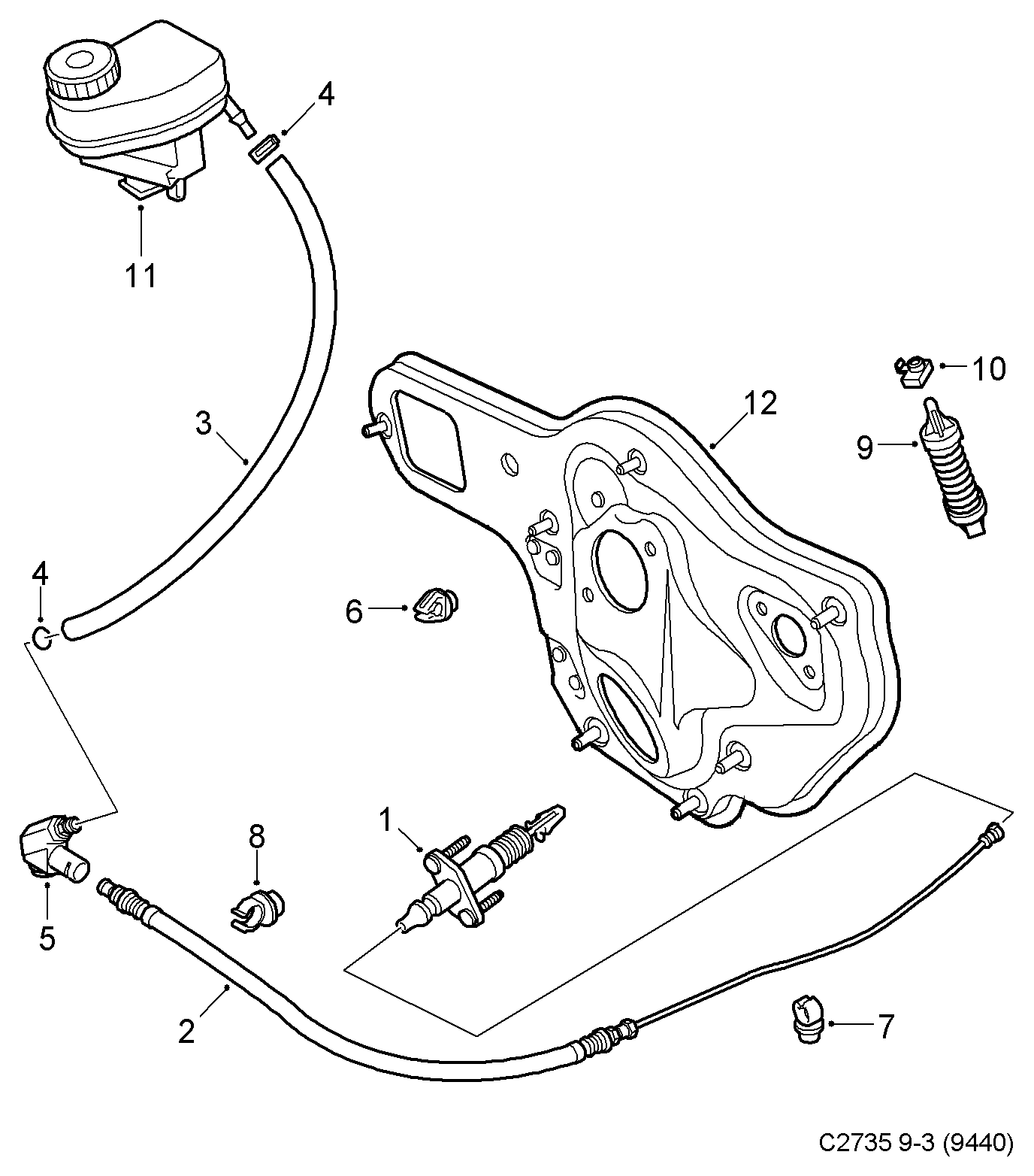 Opel 13105589 - ELBOW,CLU ACTR CYL PIPE(INCLS 11,12,14,15) avtolavka.club