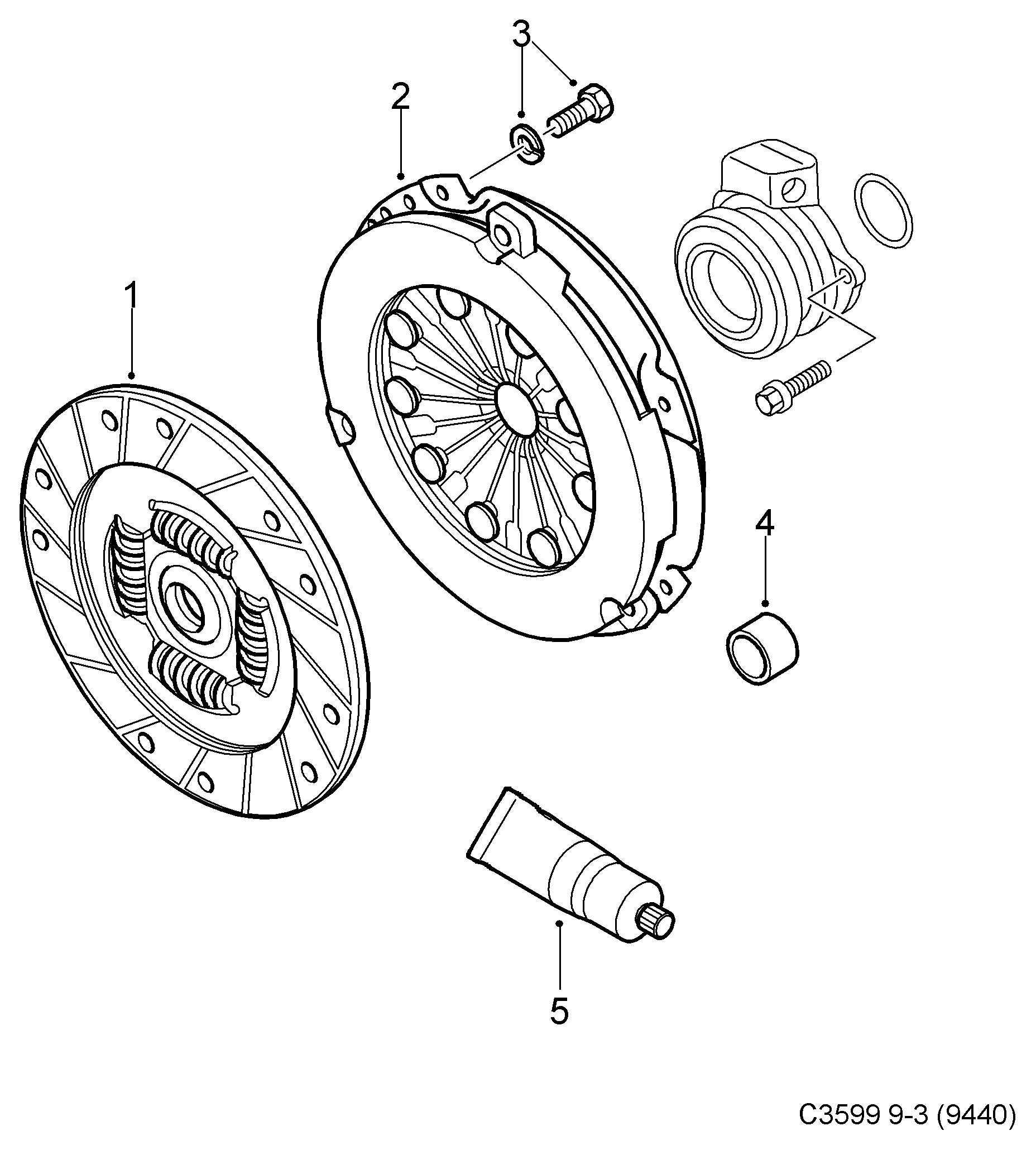 Alfa Romeo 55556349 - Нажимной диск зчеплення avtolavka.club