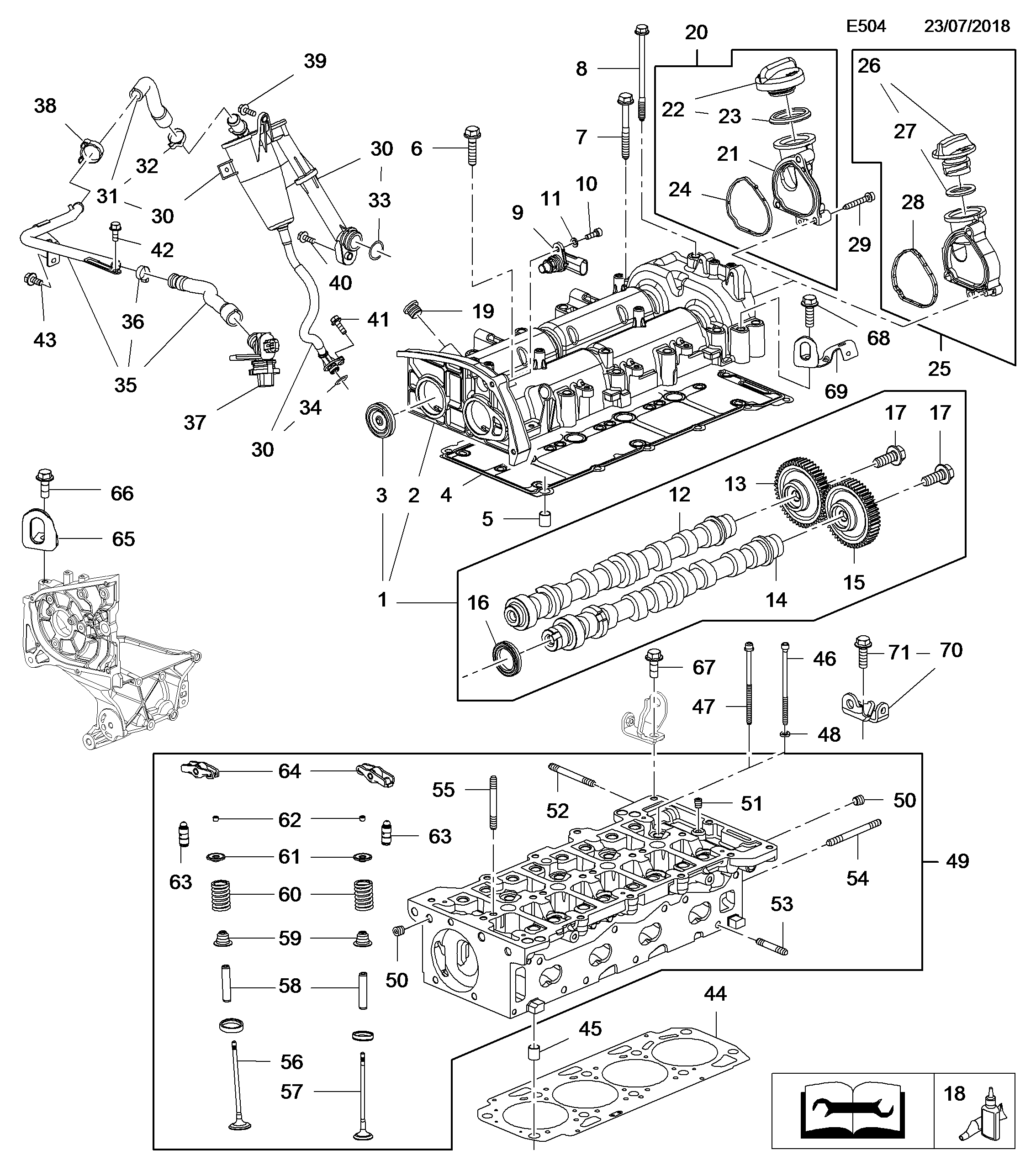 Opel 6 36 065 - Шланг, вентиляція картера avtolavka.club