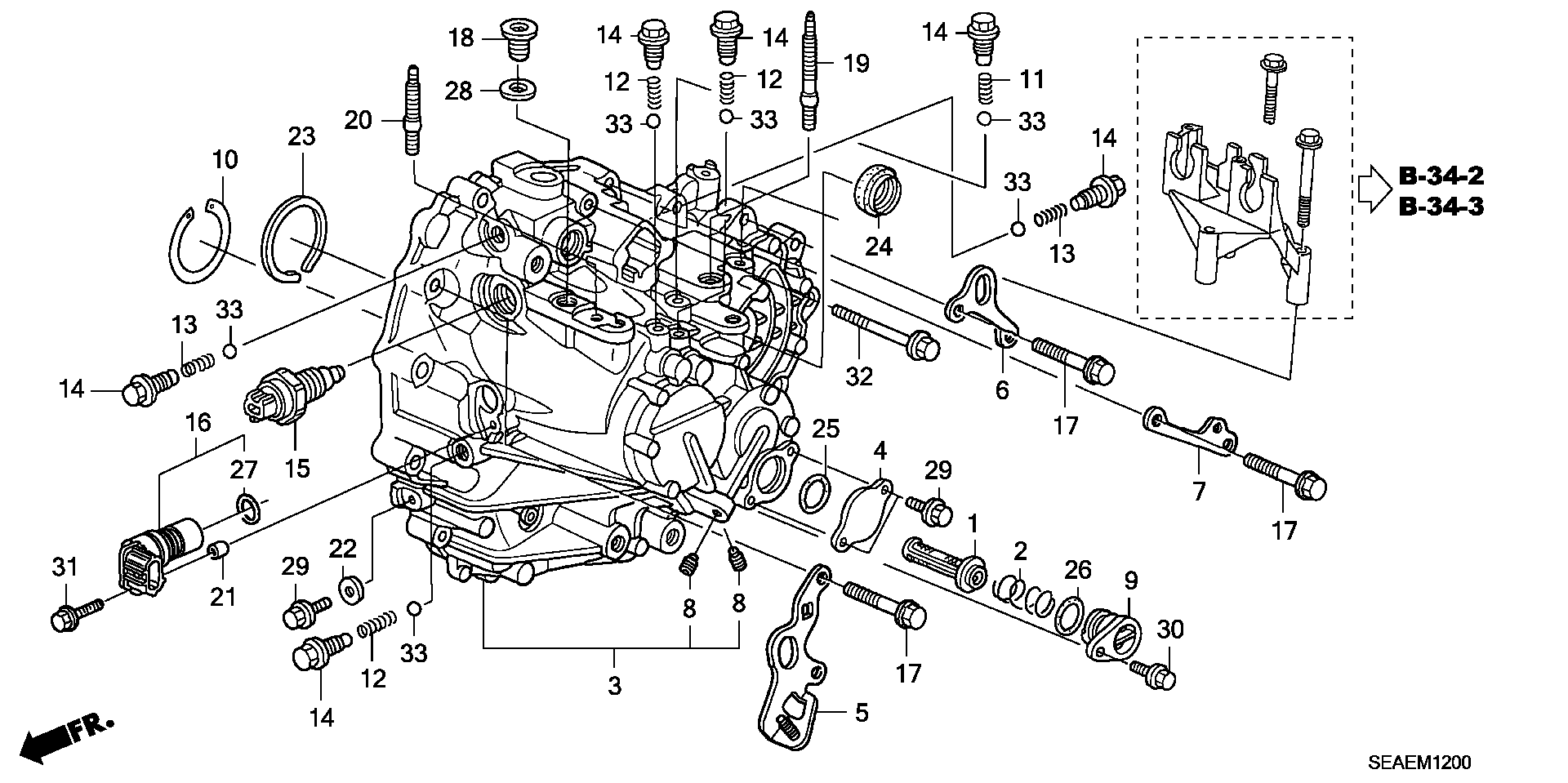 Honda 91307PR8005 - Прокладка, масляний насос avtolavka.club