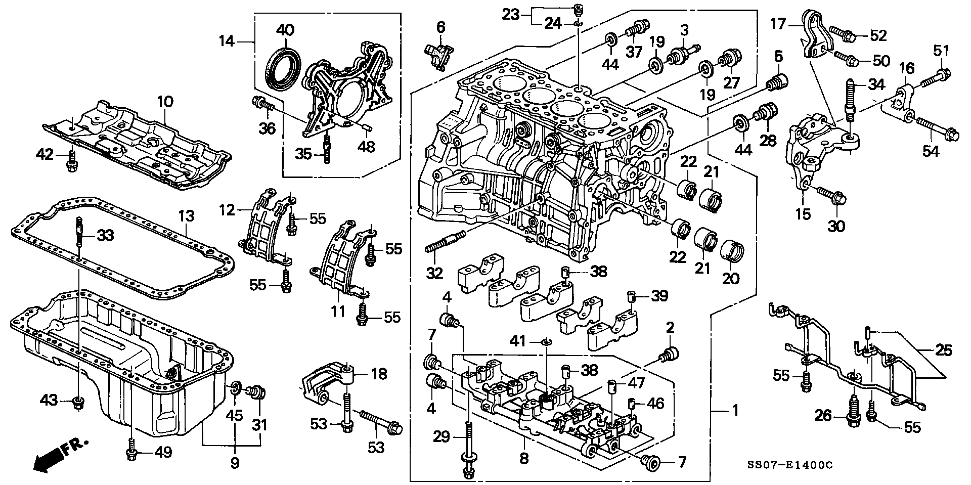 Honda 91214PH3751 - Ущільнене кільце, колінчастий вал avtolavka.club