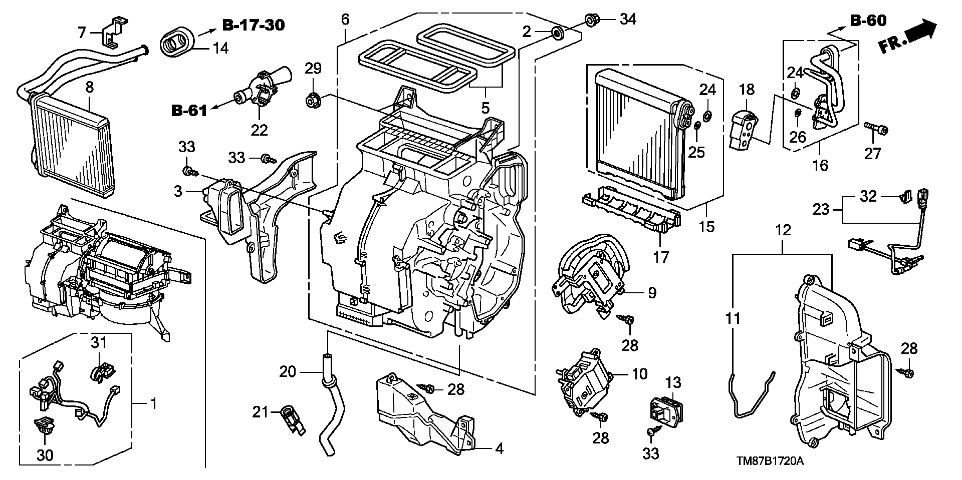 Honda 79160TM8A41 - Регулювальний елемент, змішувальний клапан avtolavka.club