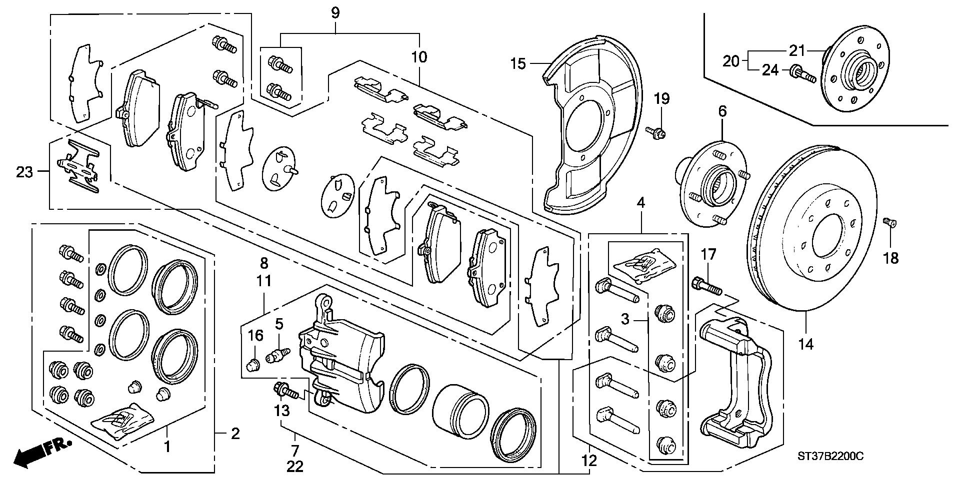 Rover 45251-ST3-E10 - Гальмівний диск avtolavka.club