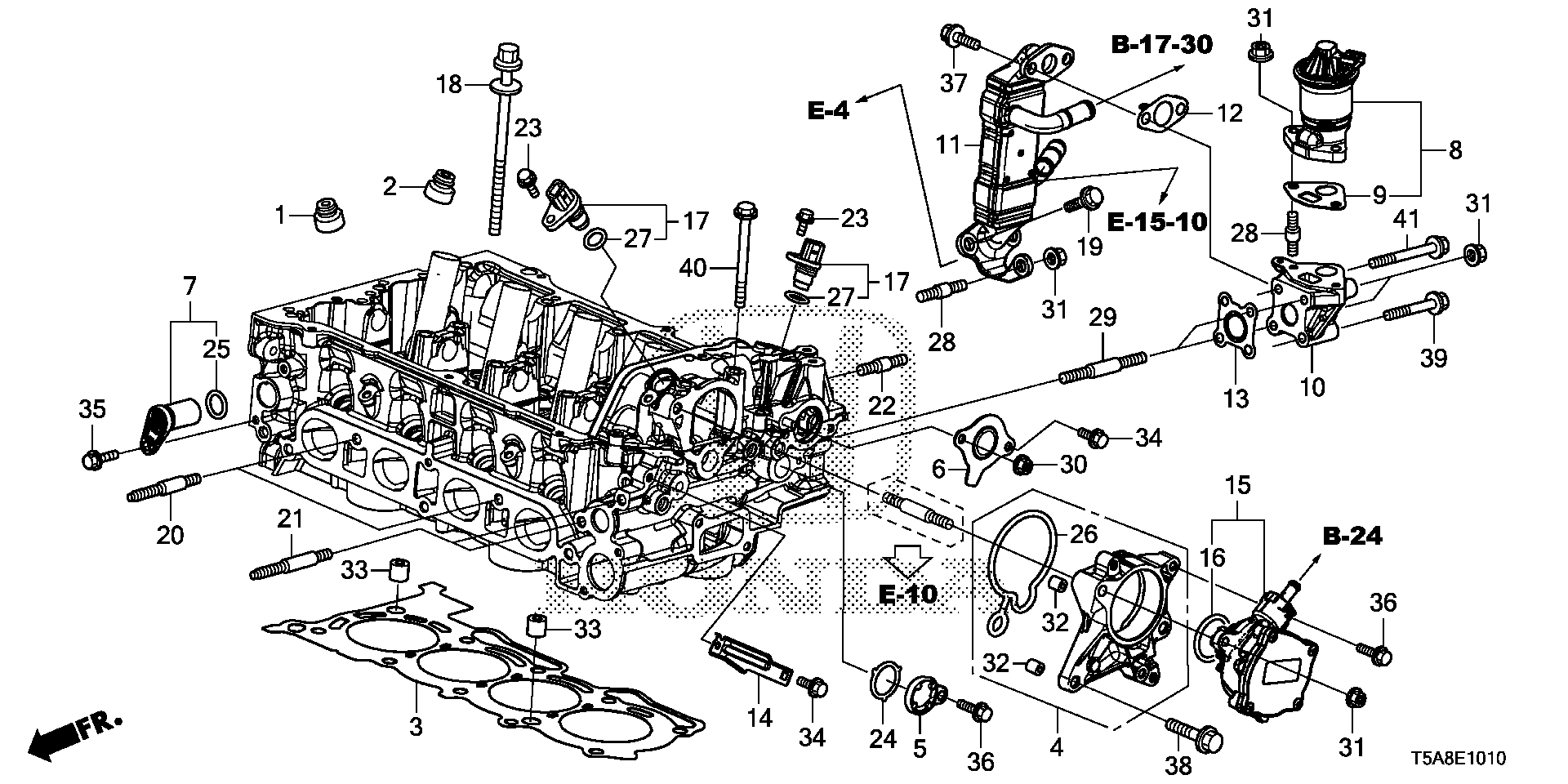 Honda 12210-PZ1-003 - Кільце ущільнювача, шток клапана avtolavka.club