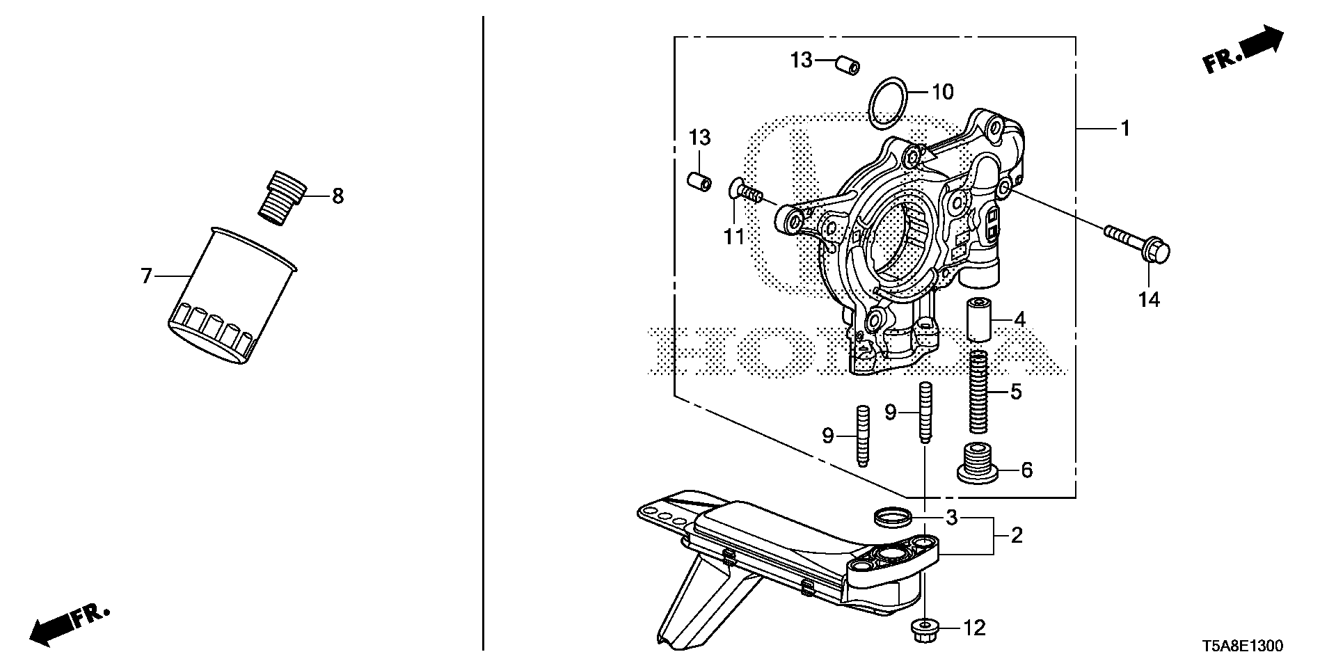 ACURA 15400-RTA-003 - Масляний фільтр avtolavka.club