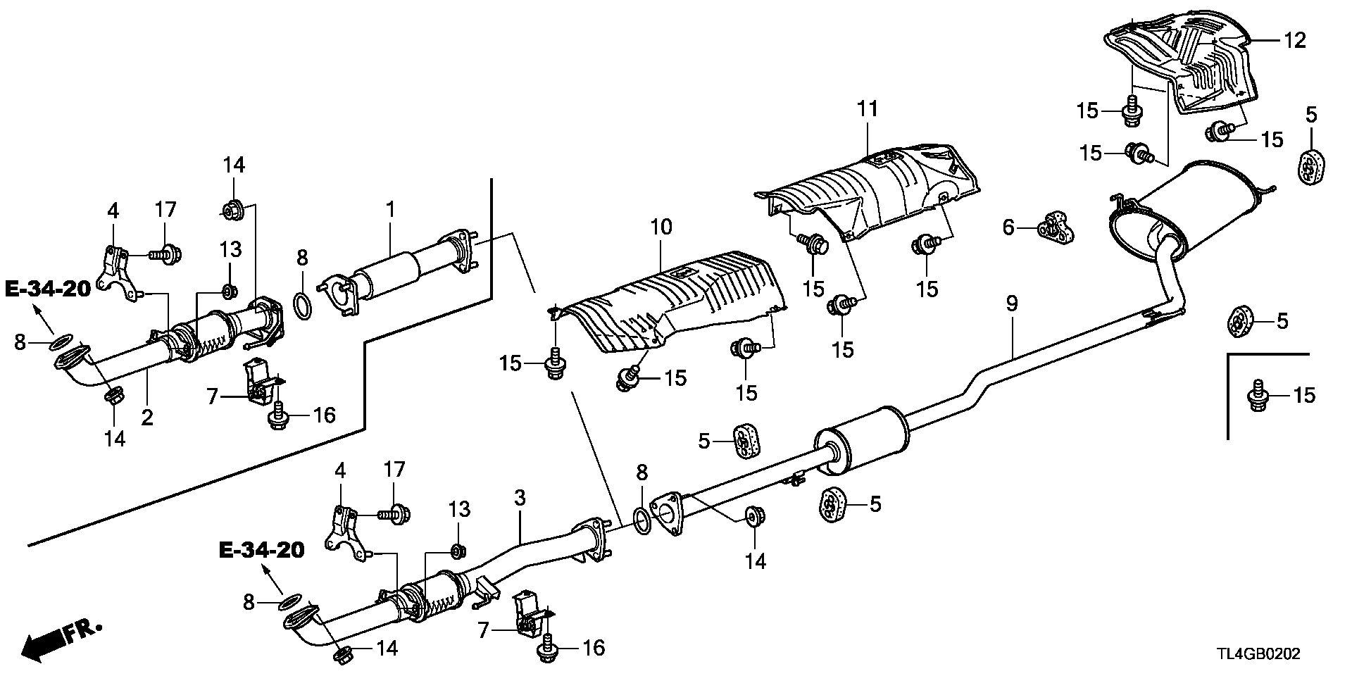 Honda 18215SJAA11 - Кронштейн, втулка, система випуску avtolavka.club