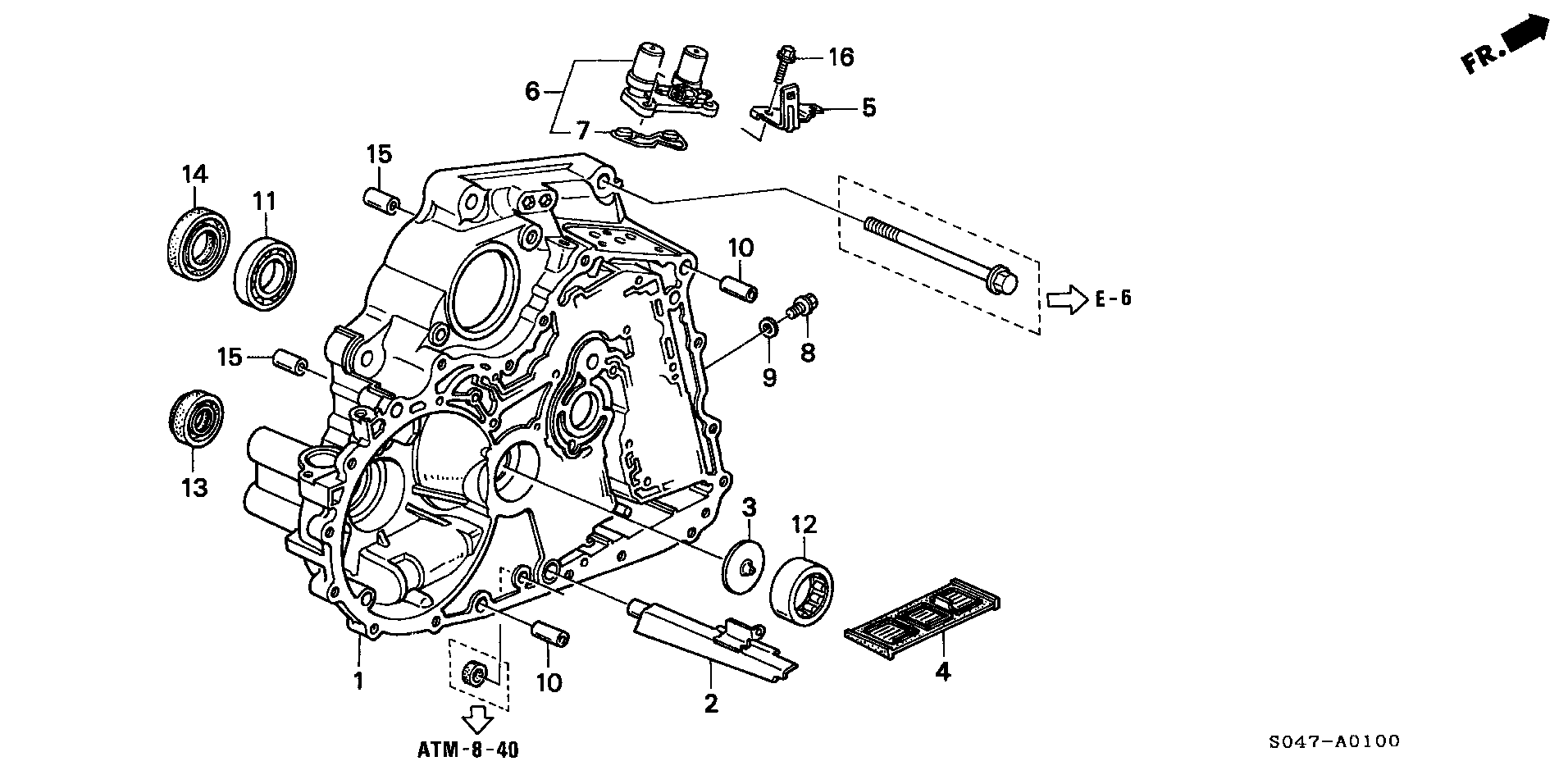 Honda 25420-P24-J01 - Гідрофільтри, автоматична коробка передач avtolavka.club