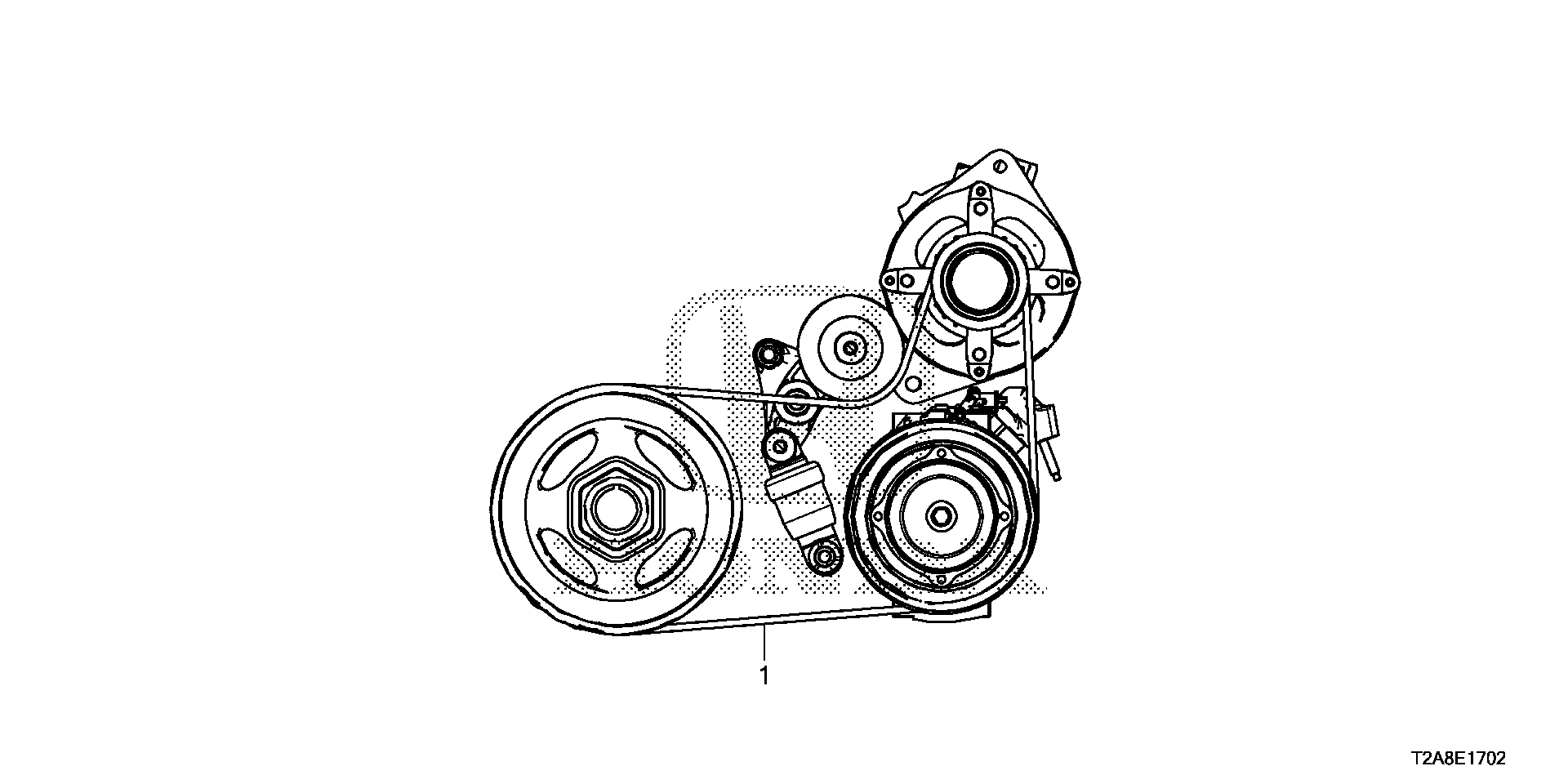 Honda 311105G0A01 - Поліклиновий ремінь avtolavka.club