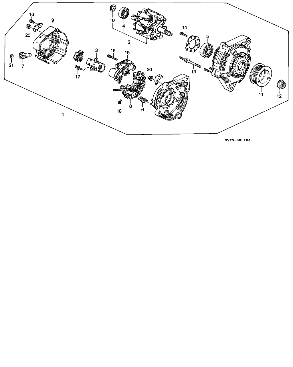 Honda 31101-PV1-A01 - Ротор, генератор avtolavka.club