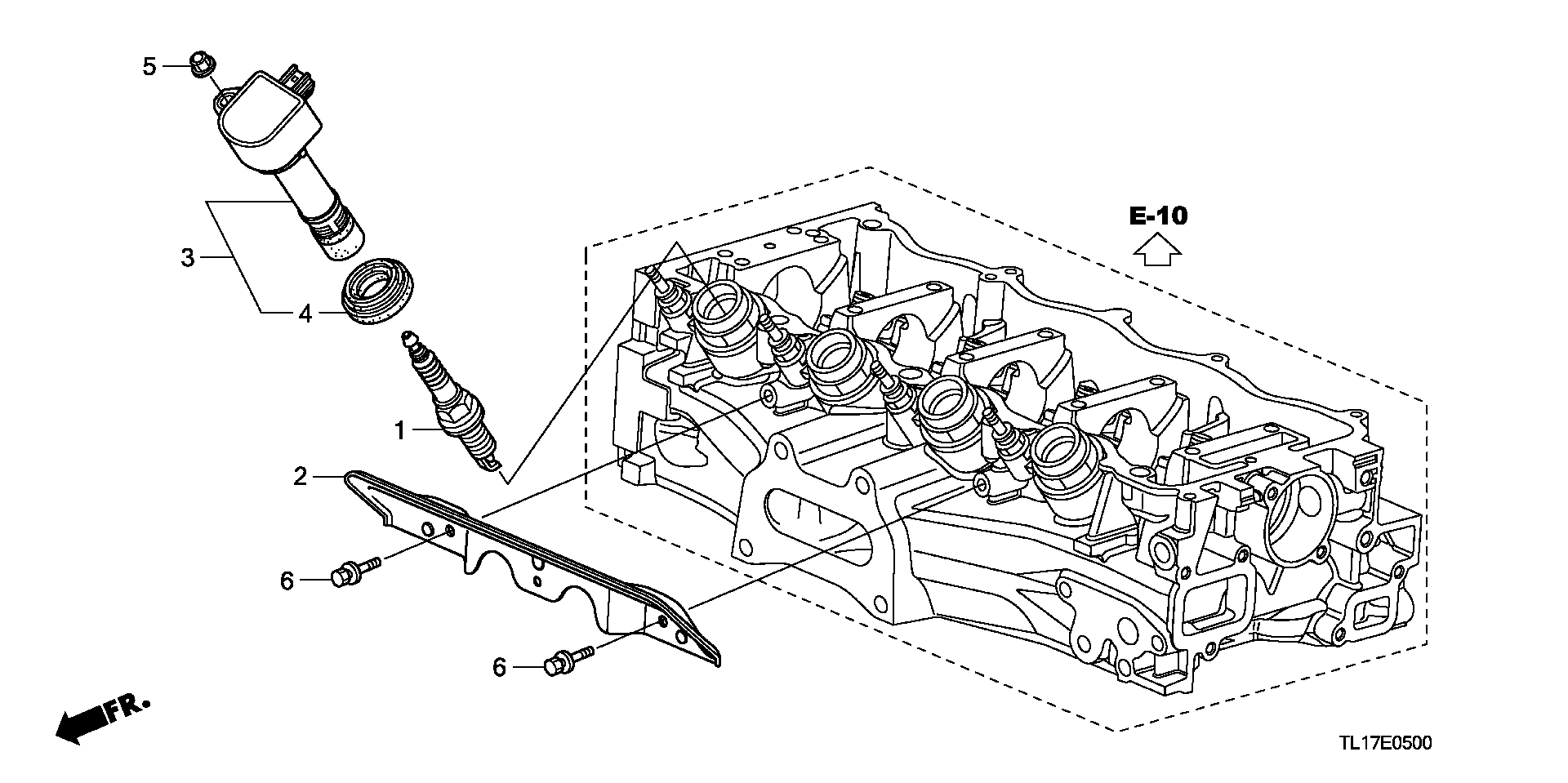 Honda 12290-R60-U01 - Свічка запалювання avtolavka.club