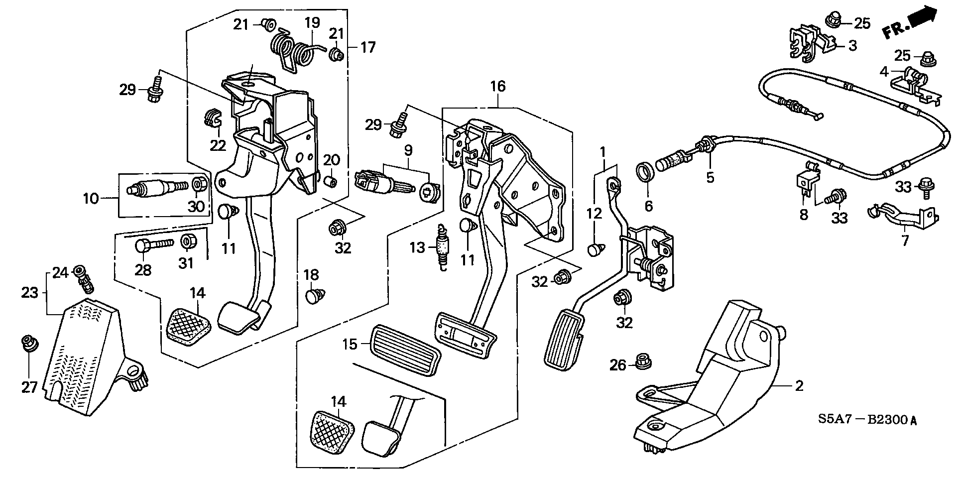 Honda 35350S5AJ02 - Вимикач ліхтаря сигналу гальмування avtolavka.club