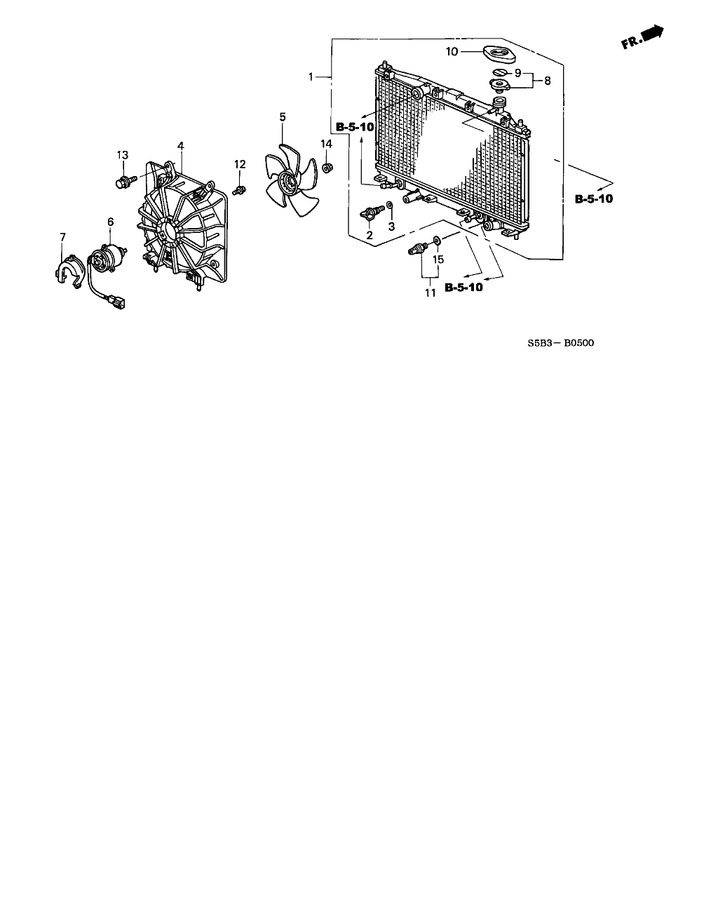 Honda 37760 PHM 004 - Термовимикач, вентилятор радіатора / кондиціонера avtolavka.club