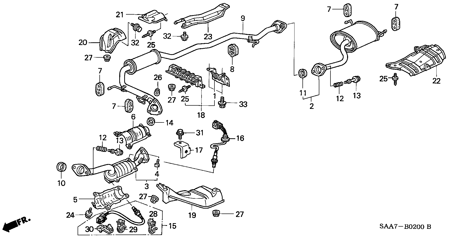 ACURA 36531-PWE-G01 - Лямбда-зонд, датчик кисню avtolavka.club