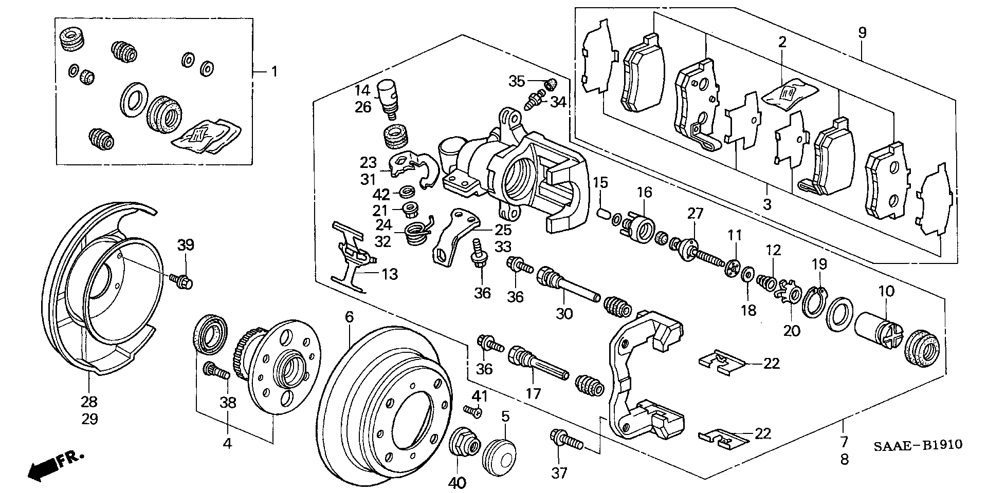 Honda 42510SR3A11 - Гальмівний диск avtolavka.club