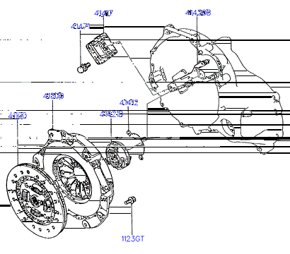 Hyundai 41100-37300 - Диск зчеплення avtolavka.club