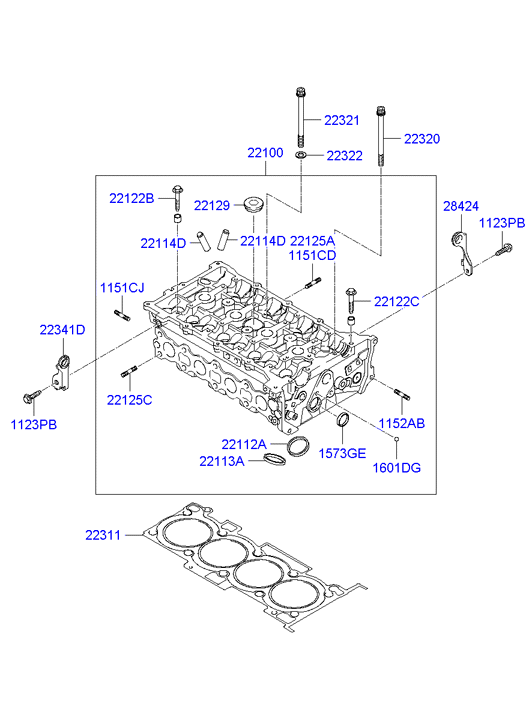 KIA 22100-25013 - Регулюючий клапан, виставлення розподільного вала avtolavka.club