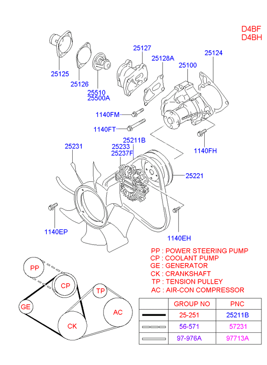 KIA 2551042541 - Термостат, охолоджуюча рідина avtolavka.club