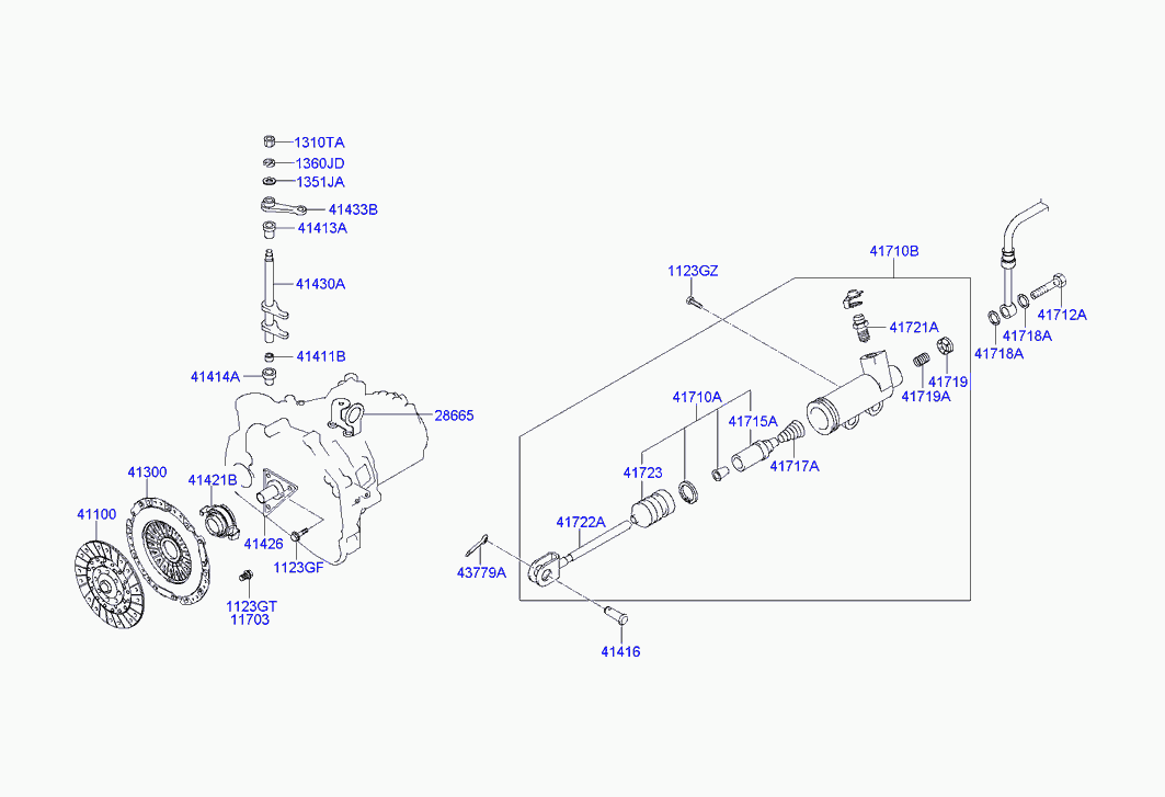 Hyundai 41300-39000 - Нажимной диск зчеплення avtolavka.club