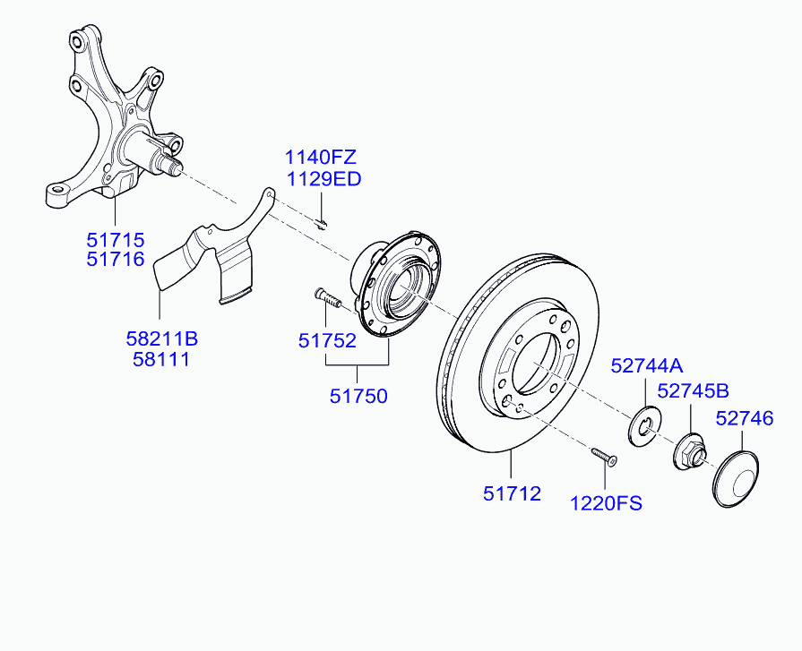 KIA 51712-4H500 - Гальмівний диск avtolavka.club