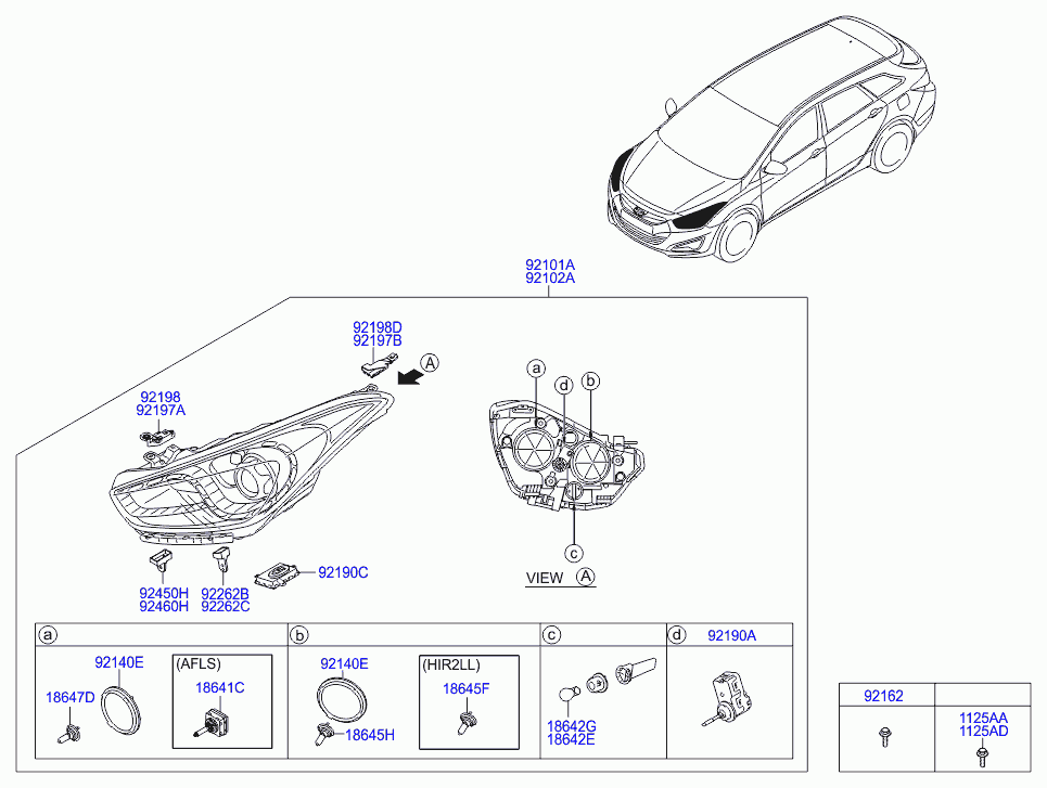 Hyundai 18647-55007-L - Лампа розжарювання, протитуманні фари avtolavka.club