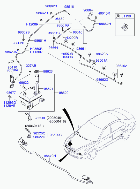 Hyundai 9862938100 - Лампа розжарювання, фара денного освітлення avtolavka.club