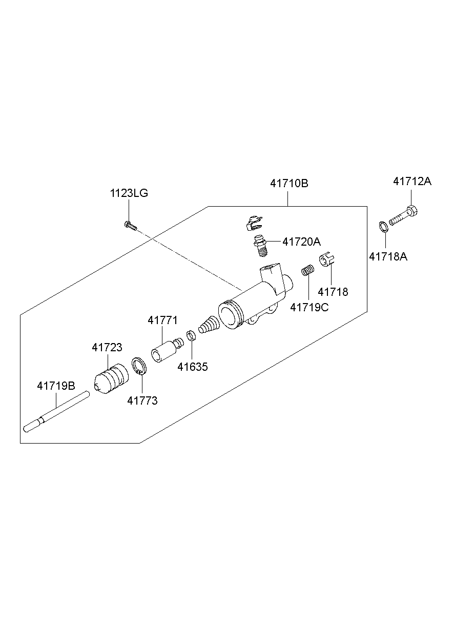 Buessing 41700-4H100 - Робочий циліндр, система зчеплення avtolavka.club