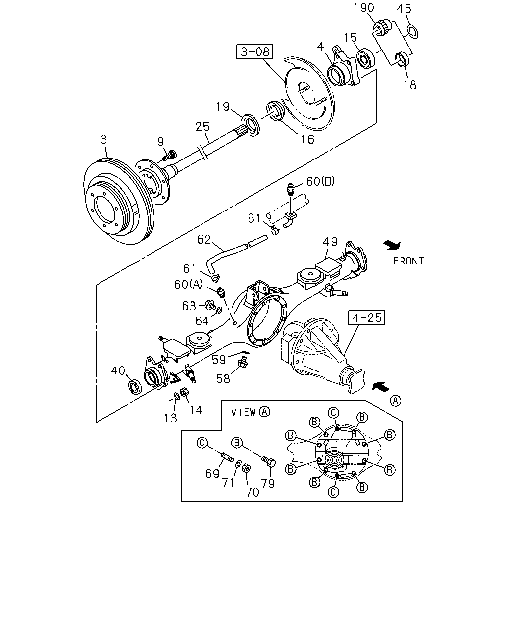 Bedford 8 94375 425 1 - Гальмівний диск avtolavka.club