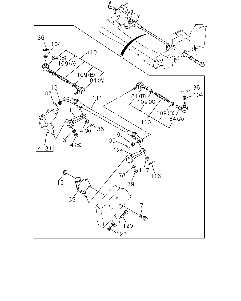 Honda 8-97020-953-1 - Наконечник рульової тяги, кульовий шарнір avtolavka.club