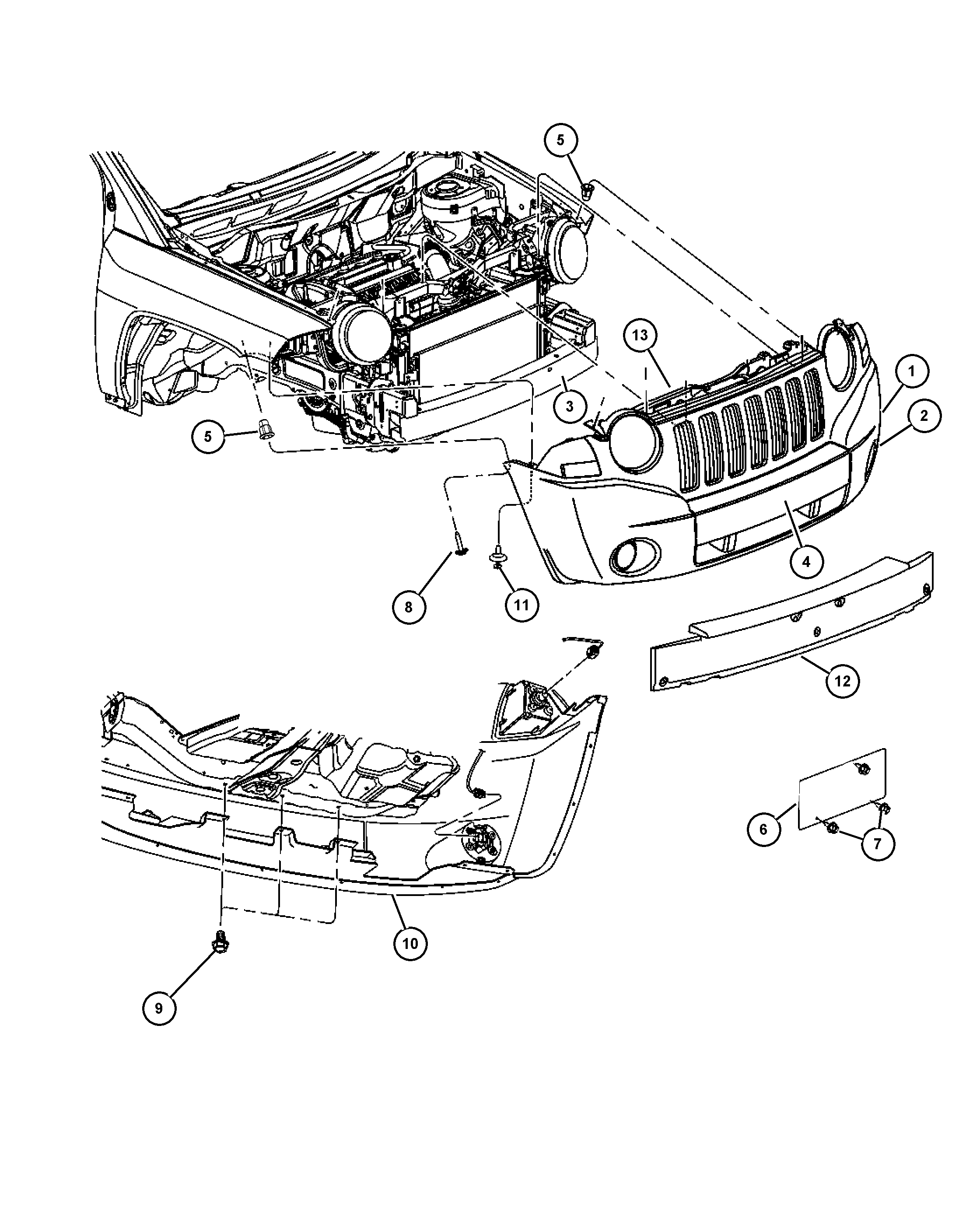 Jeep 5116 334AA - Ізоляція моторного відділення avtolavka.club