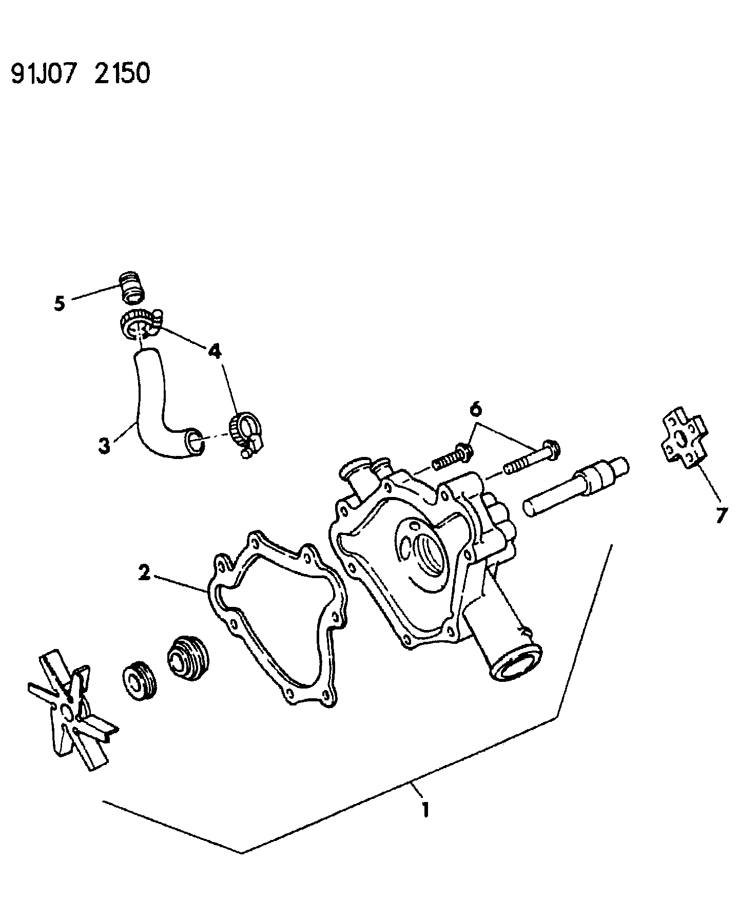 Jeep 5302 0280 - Водяний насос avtolavka.club