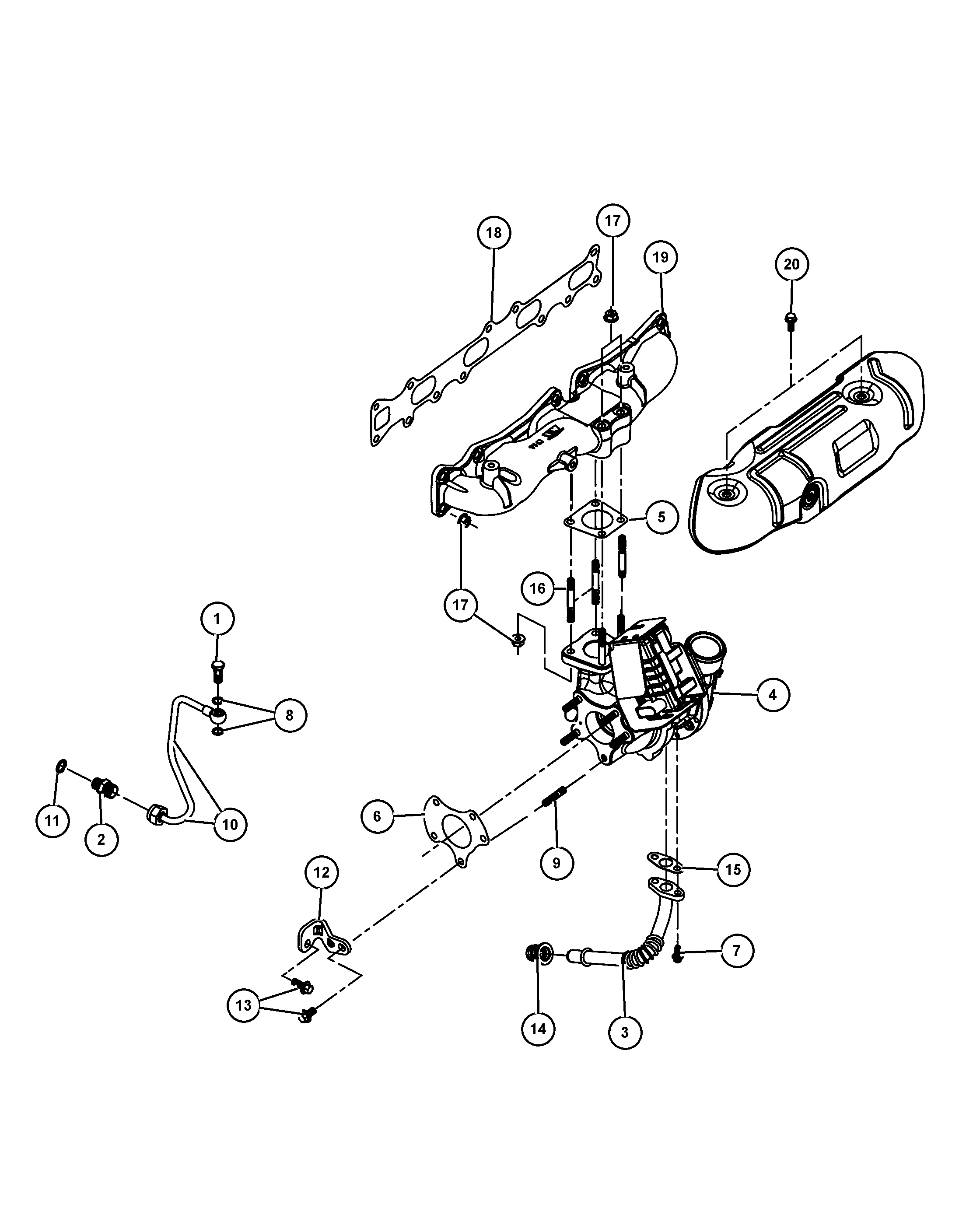 Jeep 68033 479AB - Компресор, наддув avtolavka.club