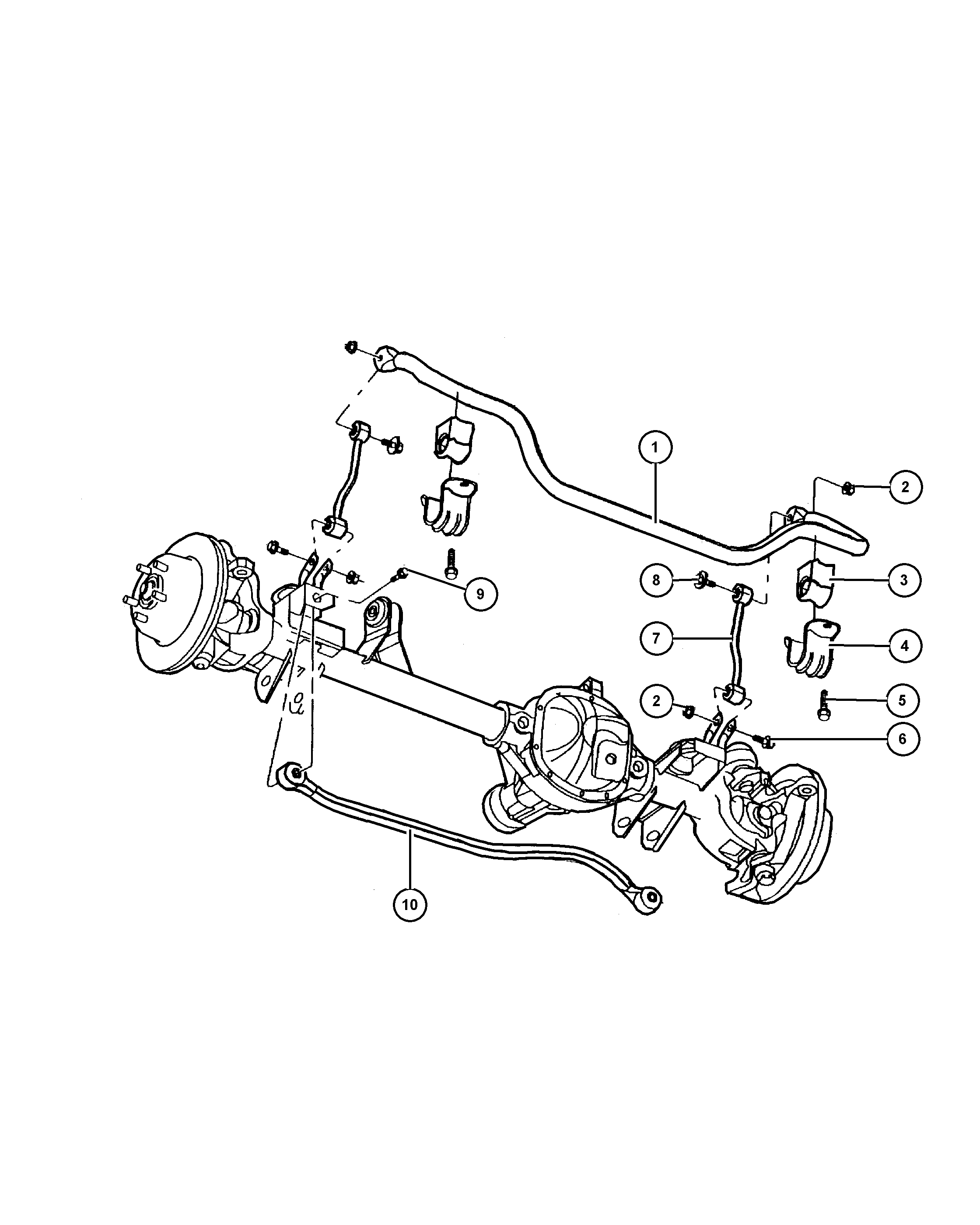 Jeep 52088 284AB - Втулка, стабілізатор avtolavka.club