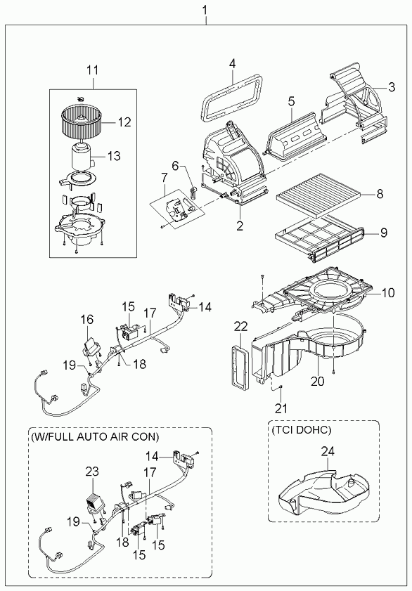 KIA 971282D200 - Опір, реле, вентилятор салону avtolavka.club