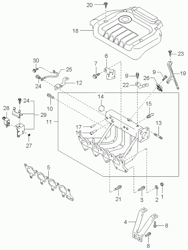 KIA 3946038400 - Перетворювач тиску avtolavka.club