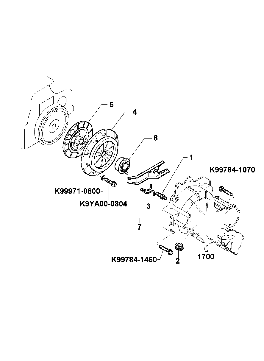 Hyundai 0K954-16-410B - Нажимной диск зчеплення avtolavka.club