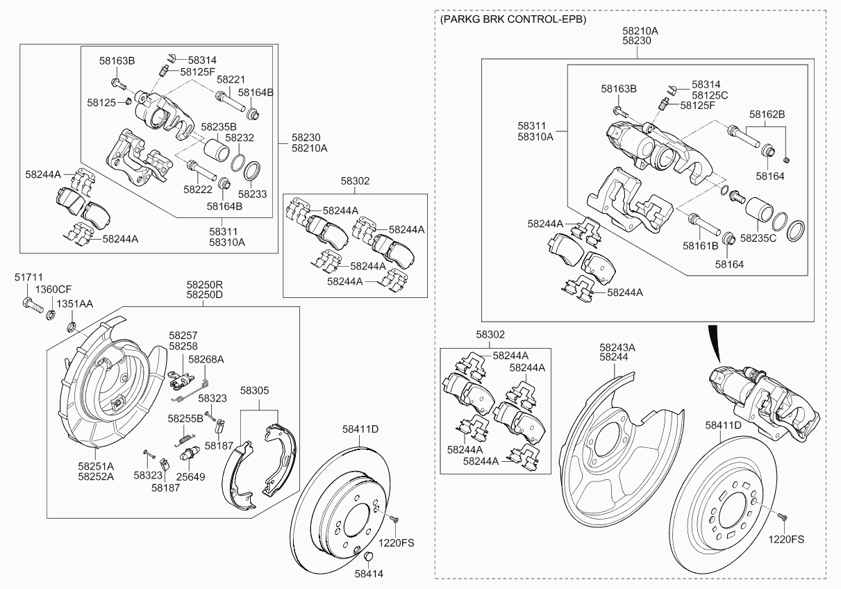 KIA 582103Z000 - Гальмівний супорт avtolavka.club