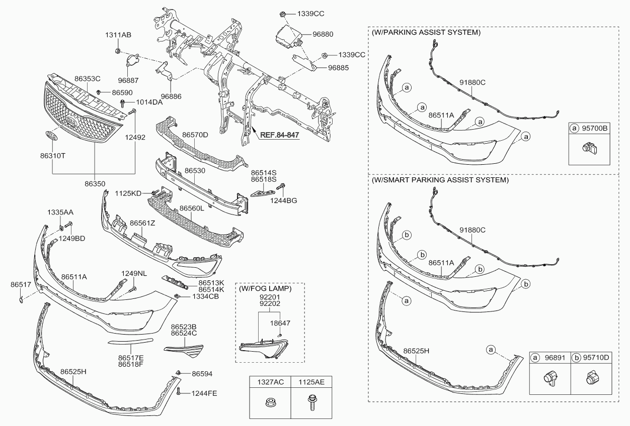 Hyundai 865603U000 - Решітка вентилятора, буфер avtolavka.club