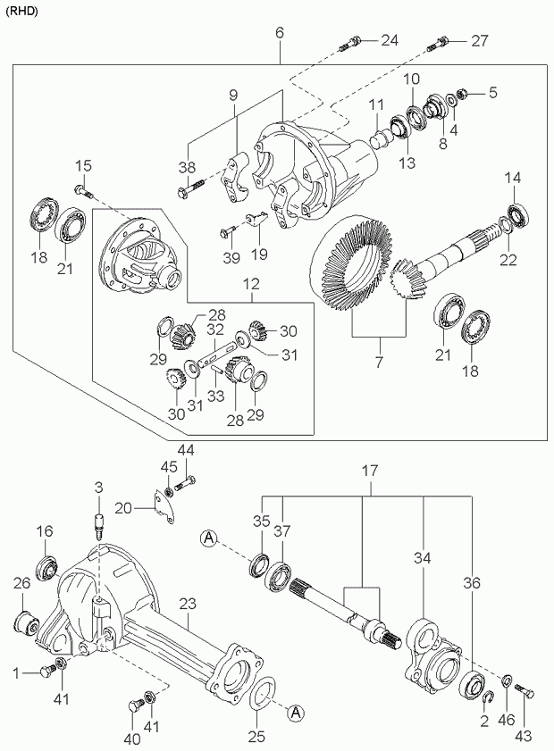 Hyundai 0022127350 - Підшипник ступиці колеса avtolavka.club